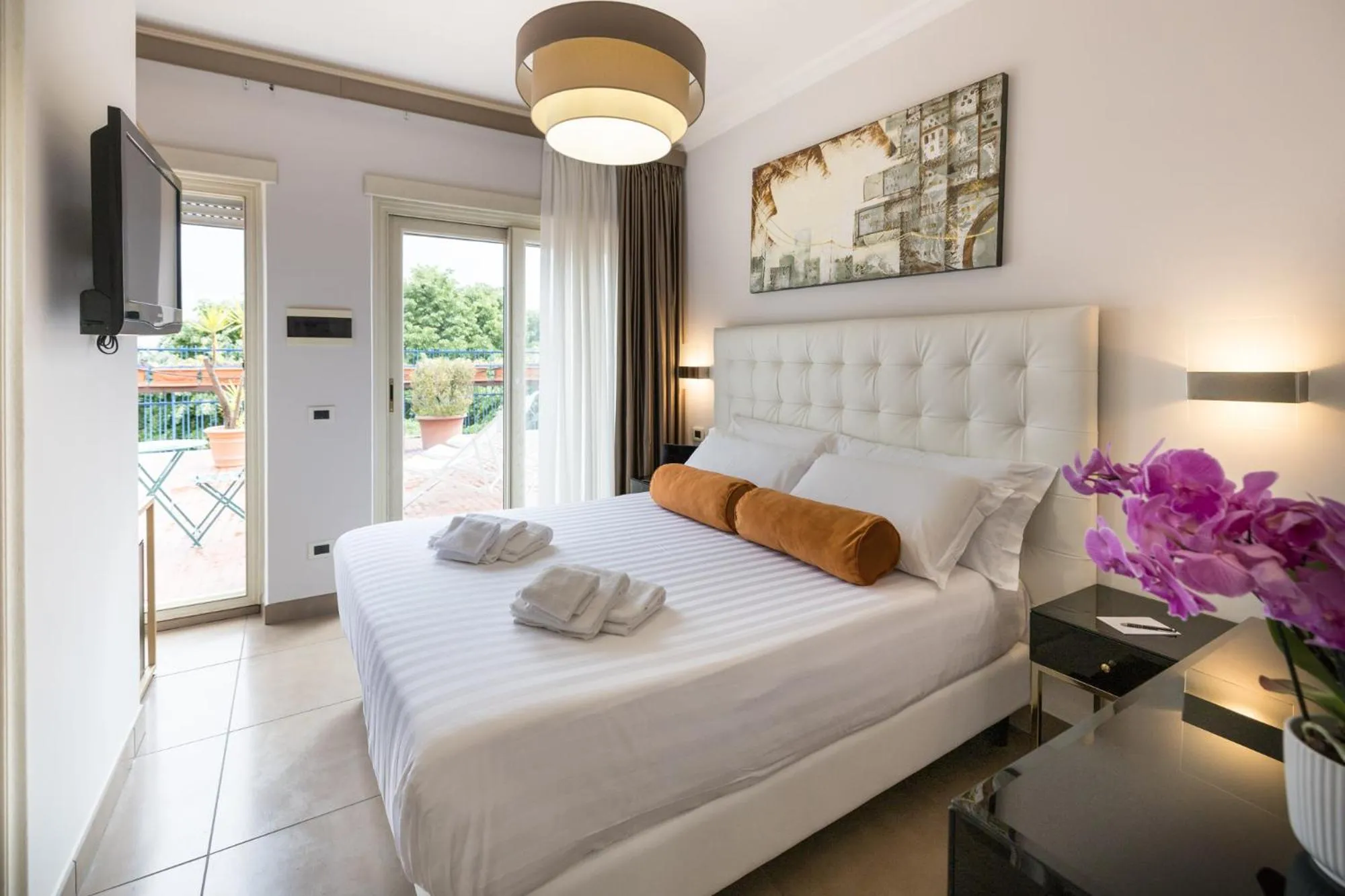 Bed in Zaccardi Roof Garden