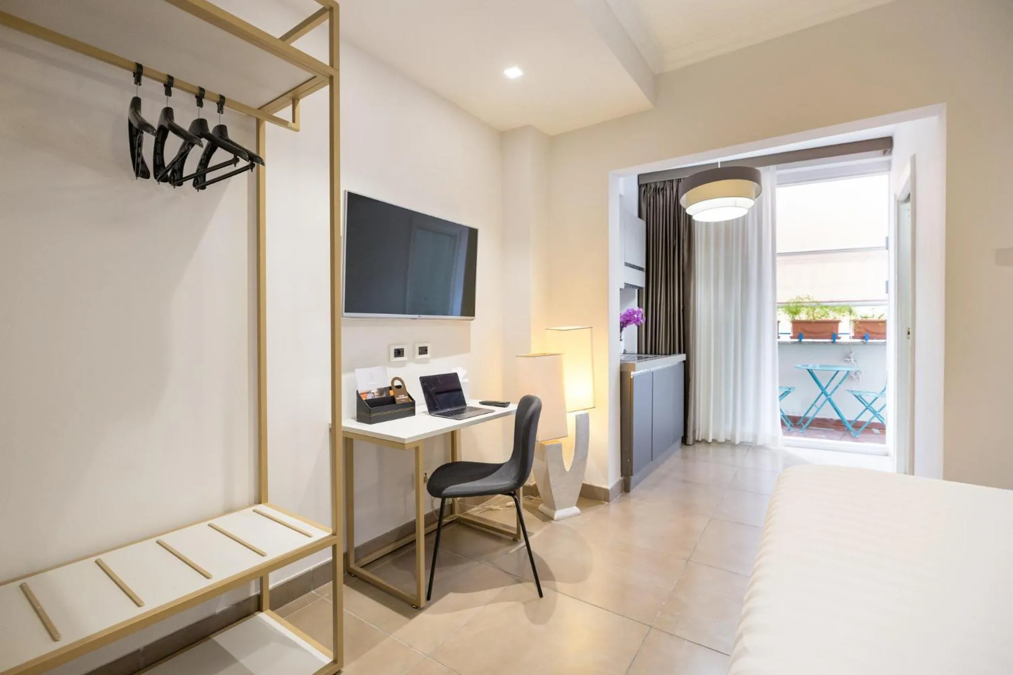 Seating area in Zaccardi Roof Garden