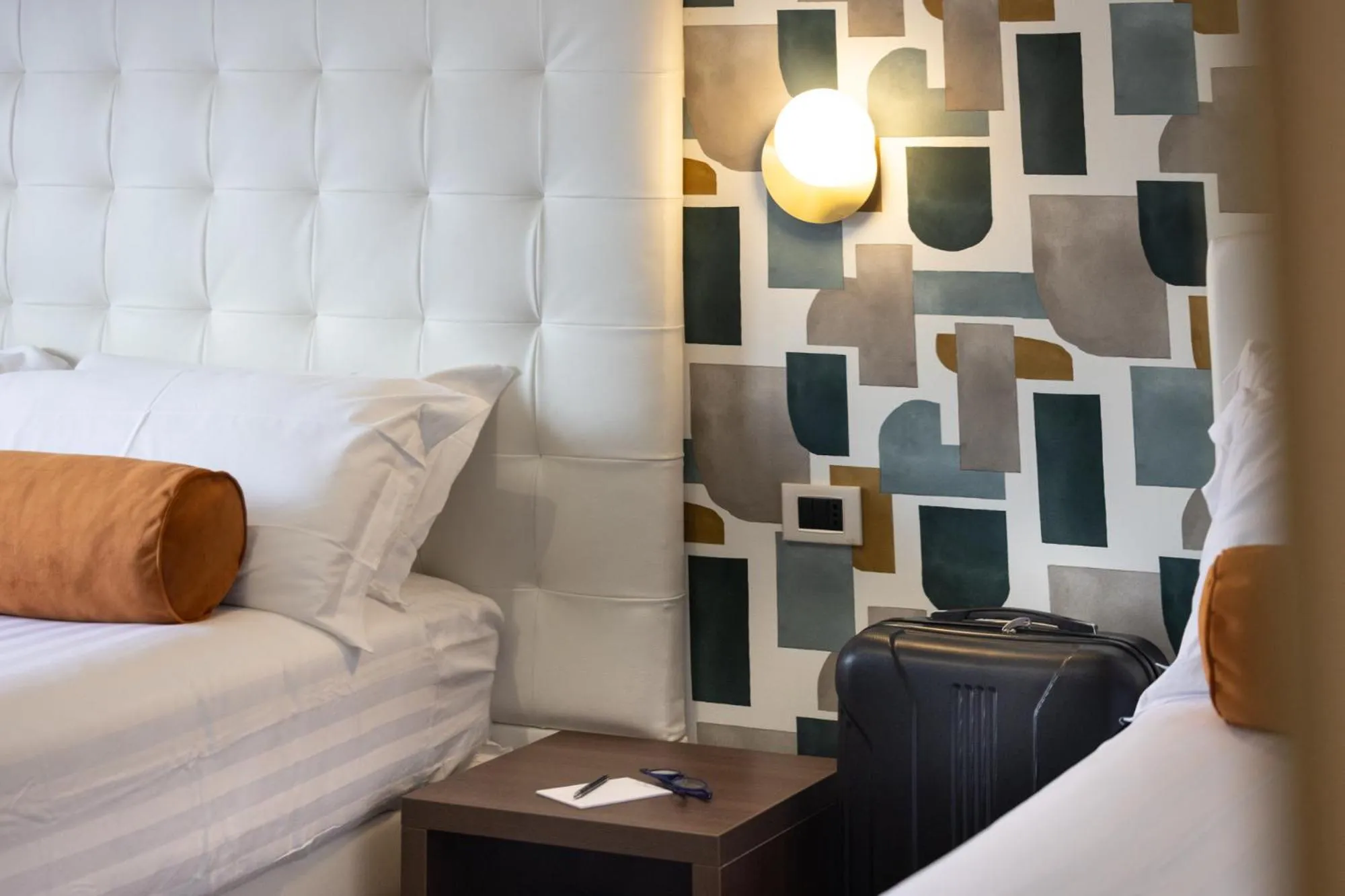 Bedroom, Bed in Zaccardi Roof Garden