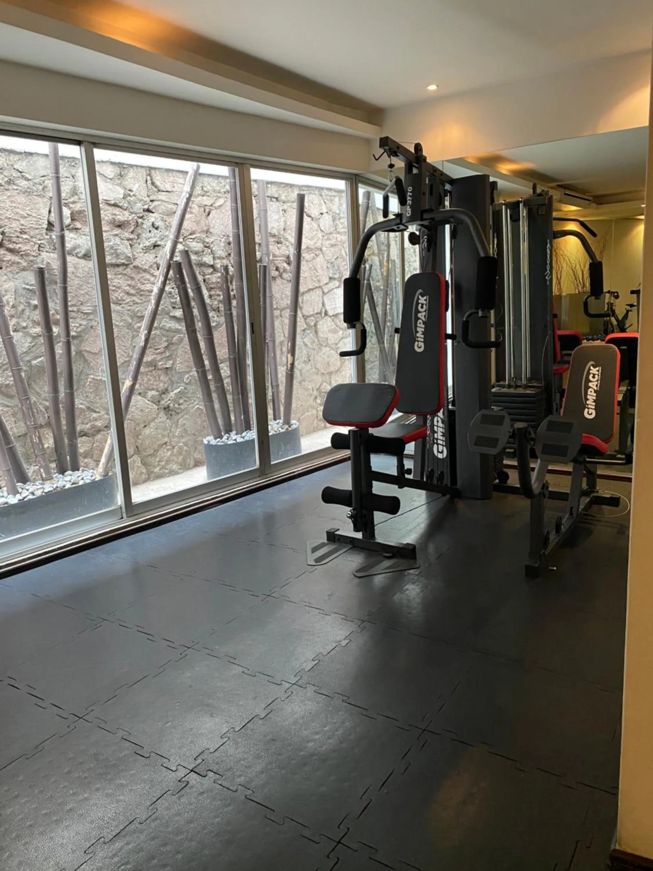 Fitness centre/facilities in Suites Teca Once