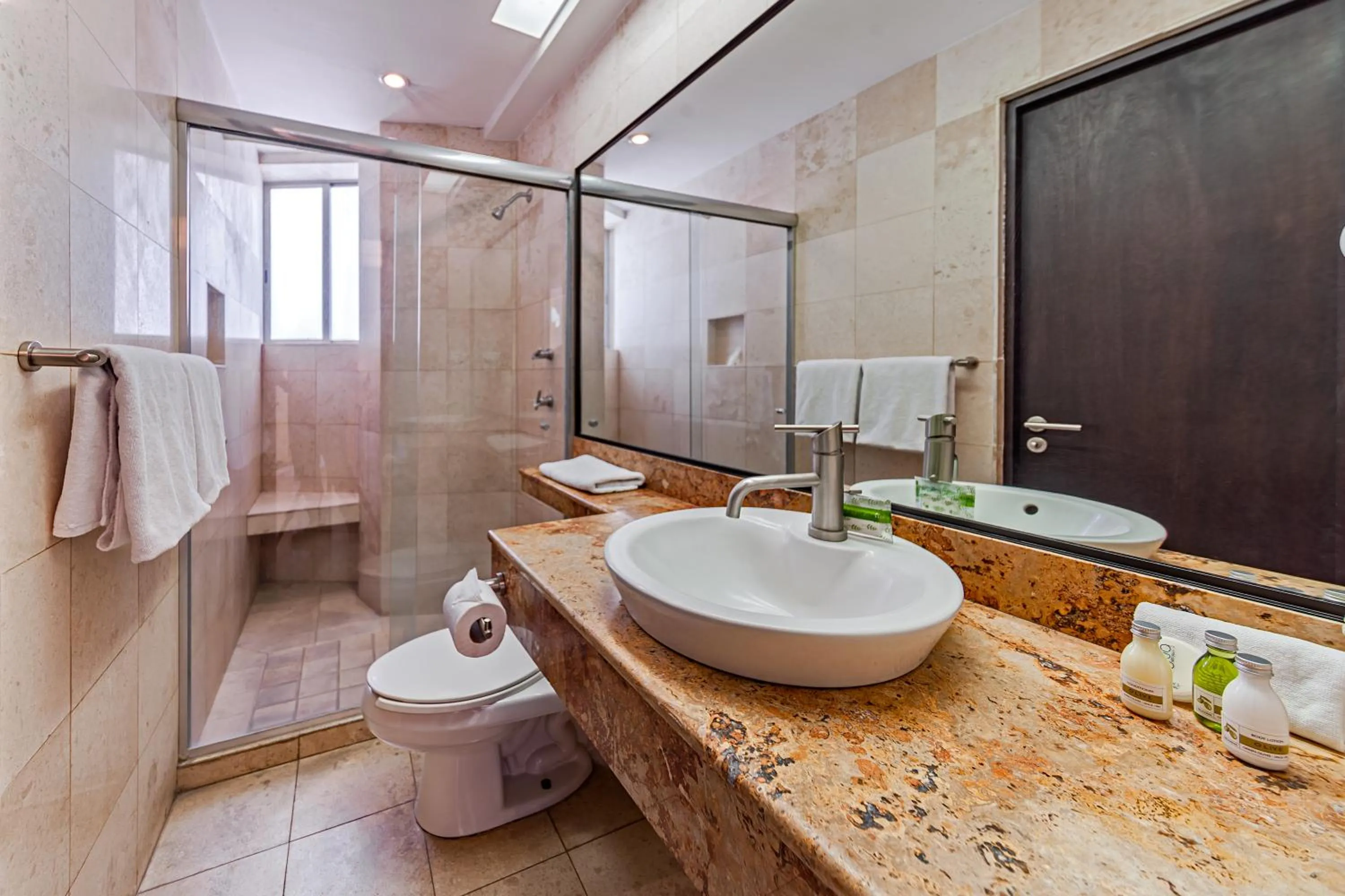 Shower in Suites Teca Once