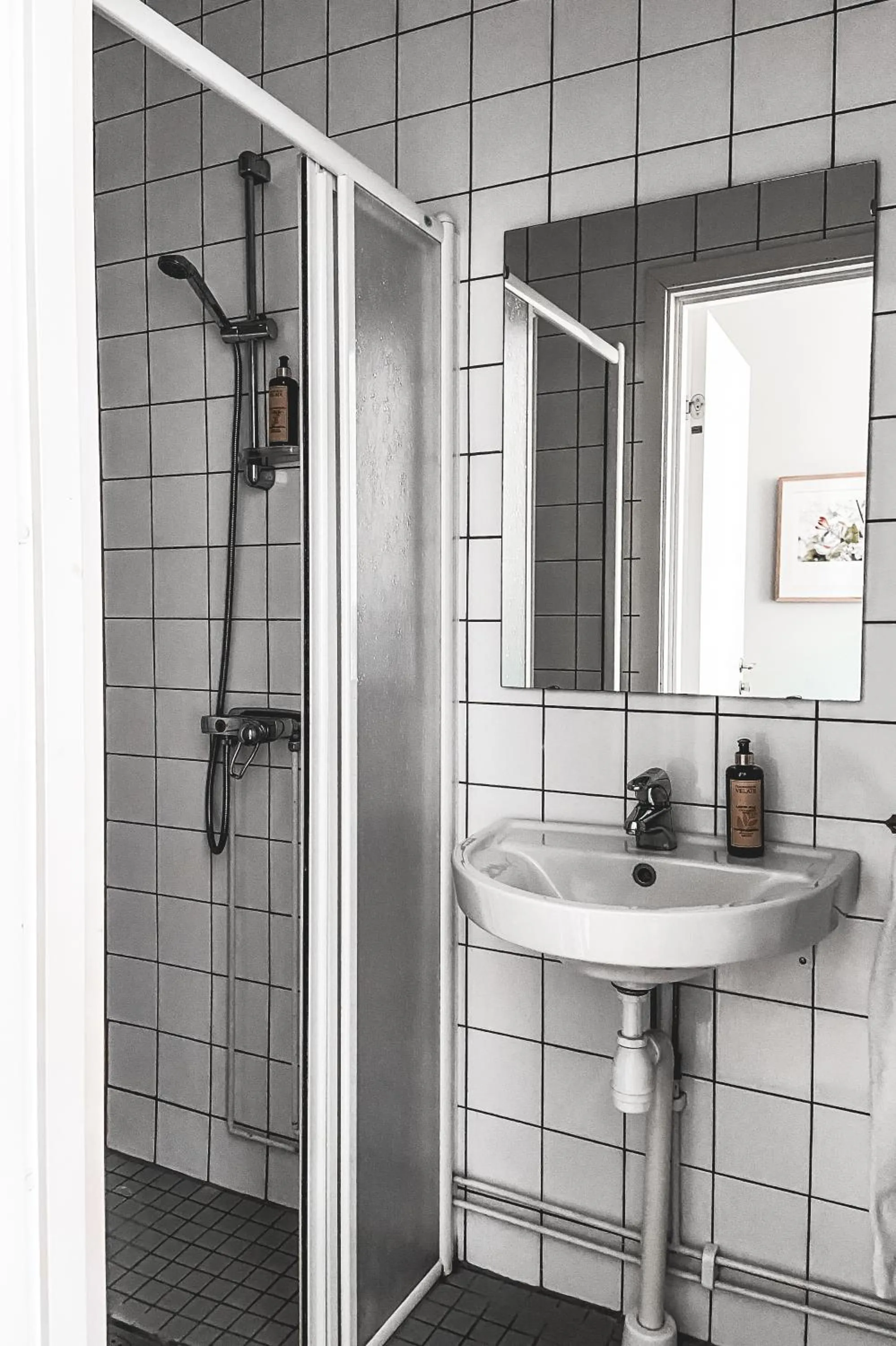 Bathroom in Gårdens & Apotekarns B&B