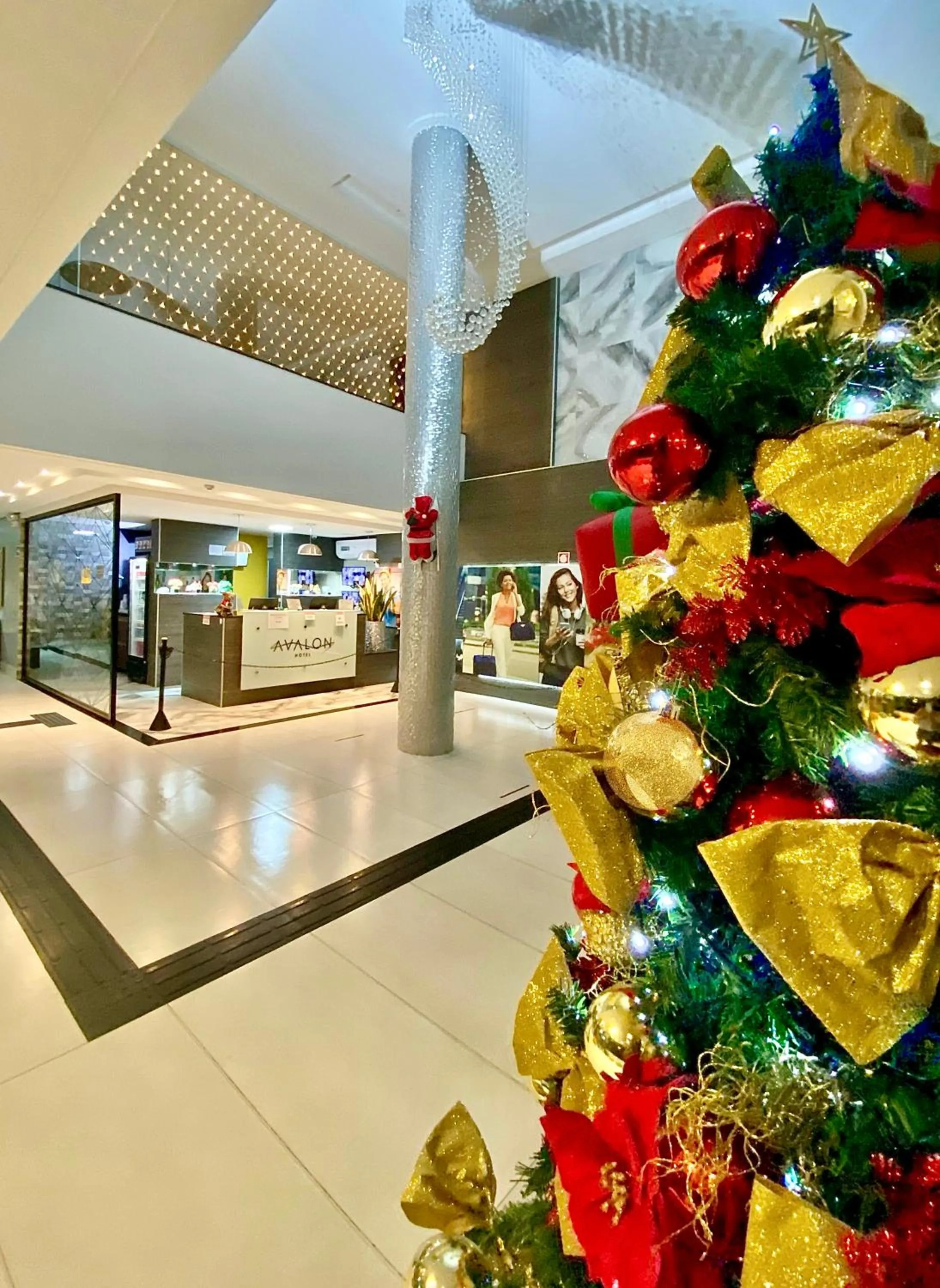 Lobby or reception in Hotel Avalon Maringá Econômico