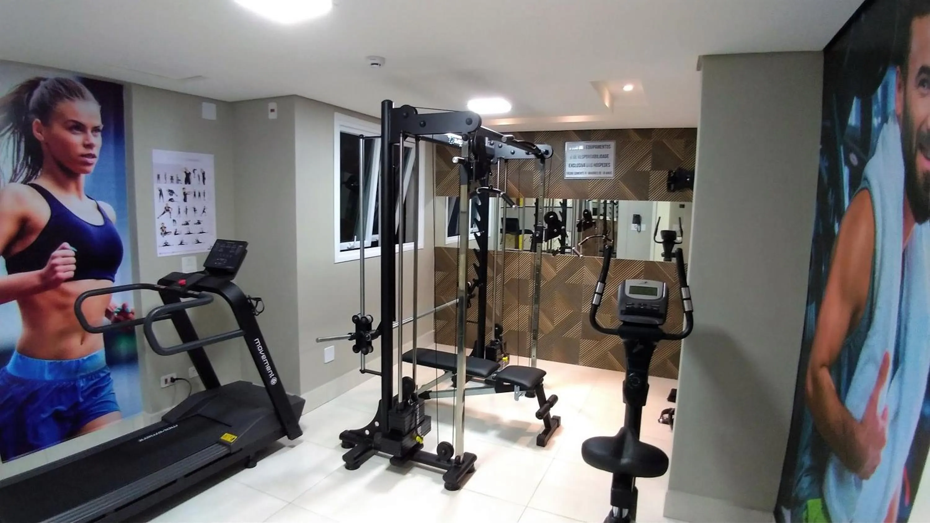 Fitness centre/facilities in Hotel Avalon Maringá Econômico