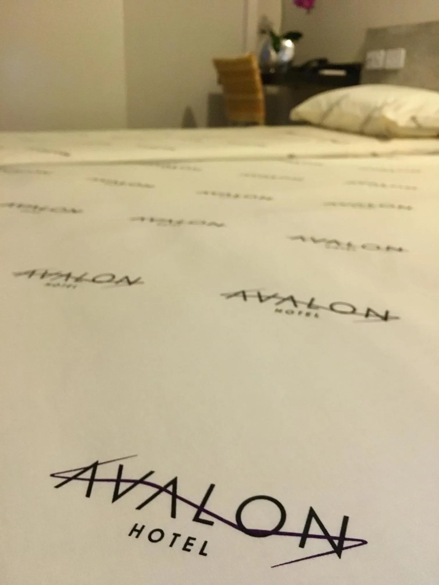 Photo of the whole room, Bed in Hotel Avalon Maringá Econômico