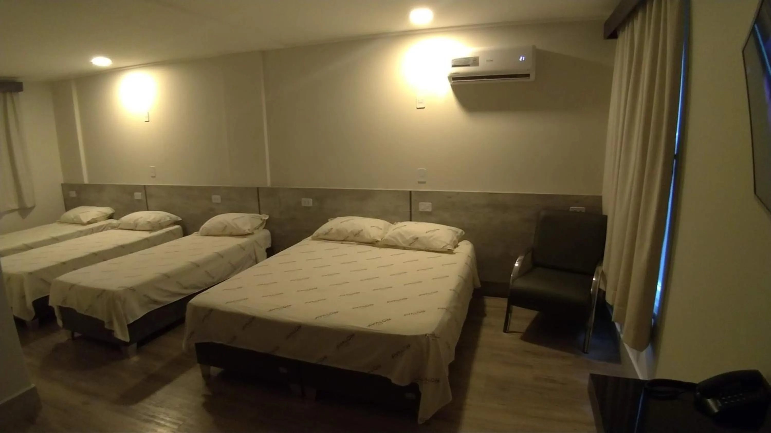 Bed in Hotel Avalon Maringá Econômico