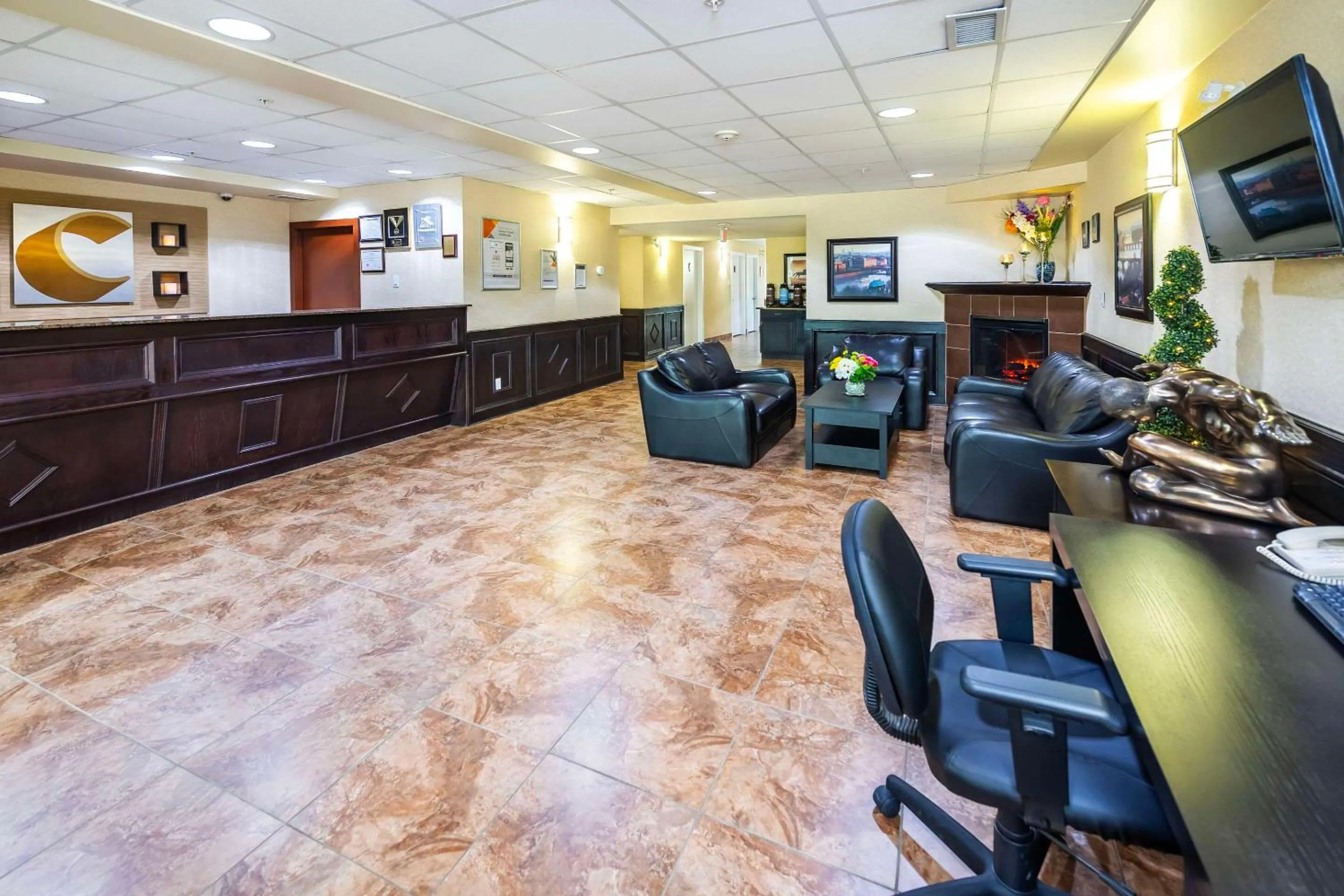 Lobby or reception in Comfort Inn & Suites