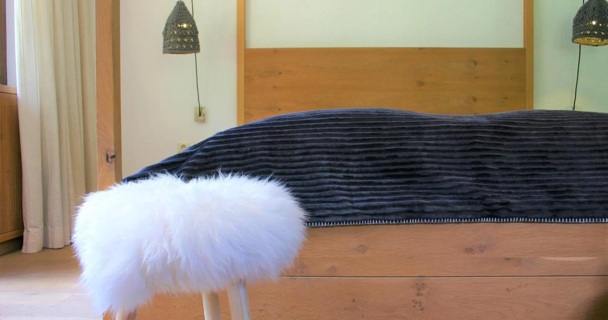 Decorative detail, Bed in MONTAFONLodge