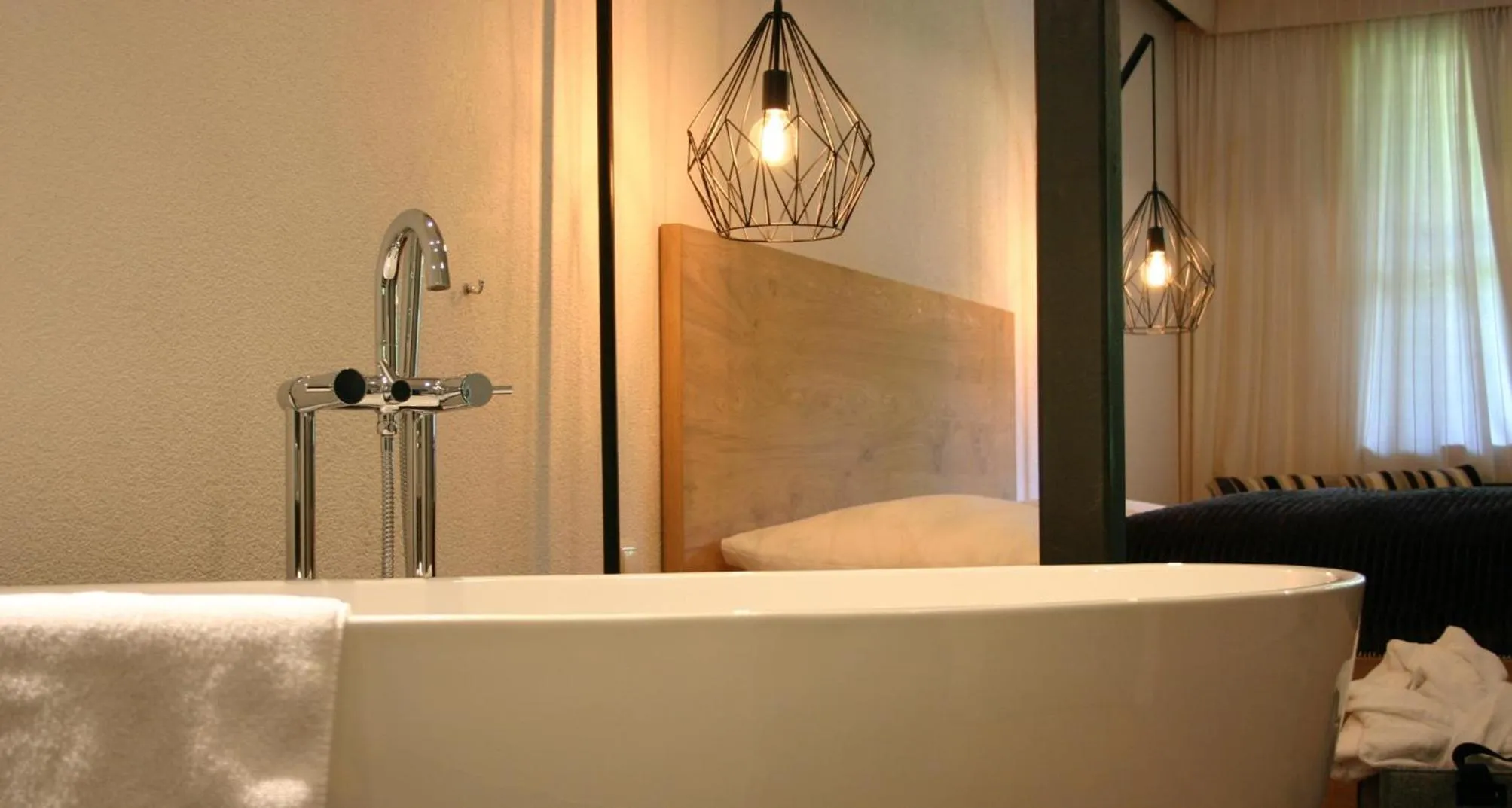 Decorative detail, Bed in MONTAFONLodge