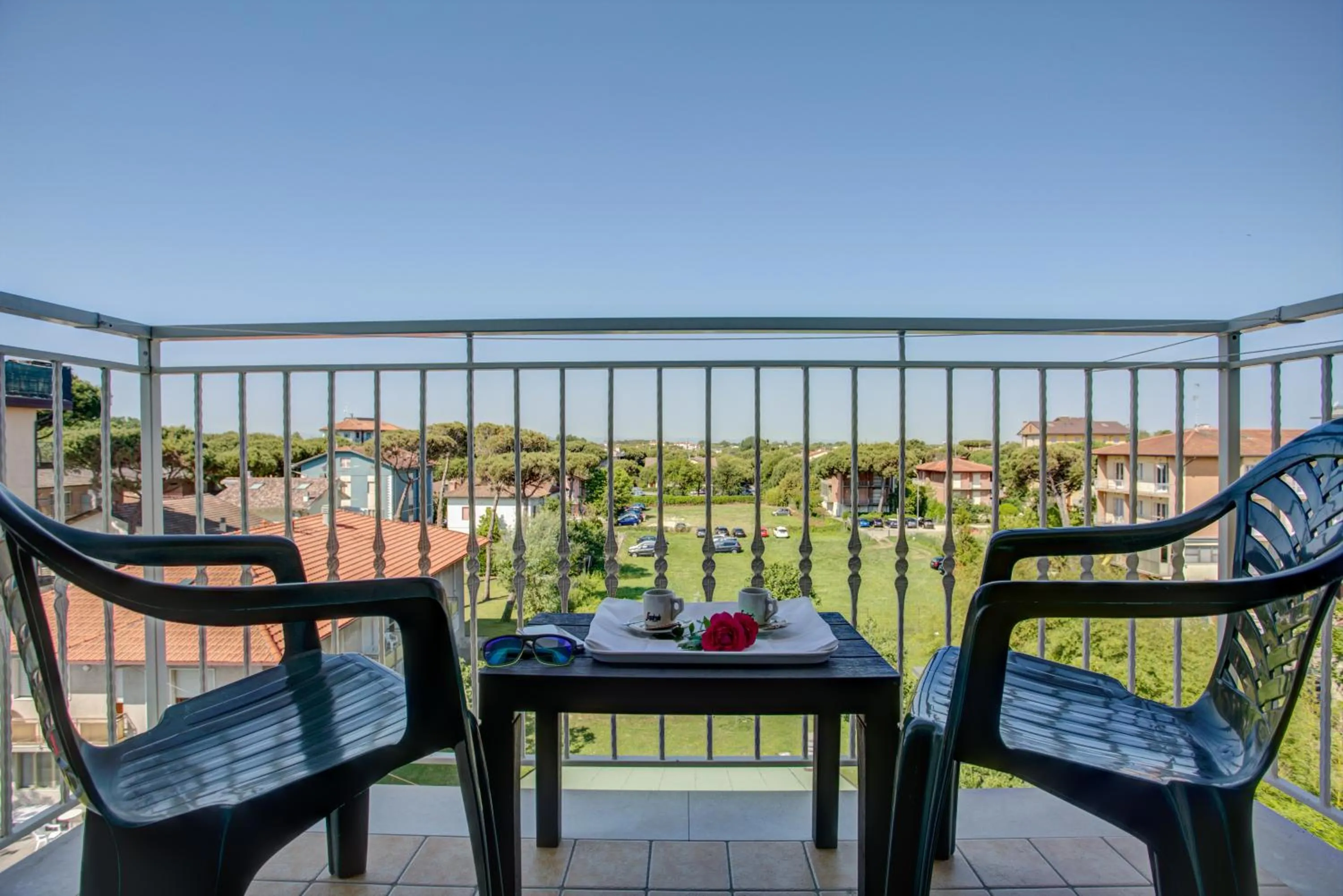 Balcony/Terrace in Hotel Amedea