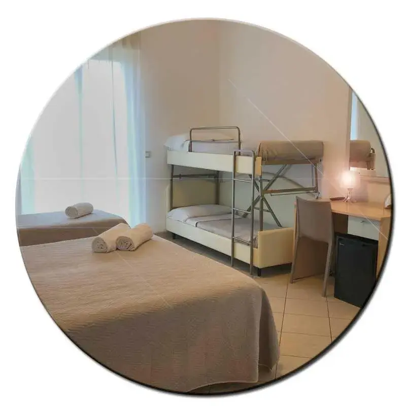 Family Room with Garden View in Hotel Amedea Family Room with Garden View in Hotel Amedea