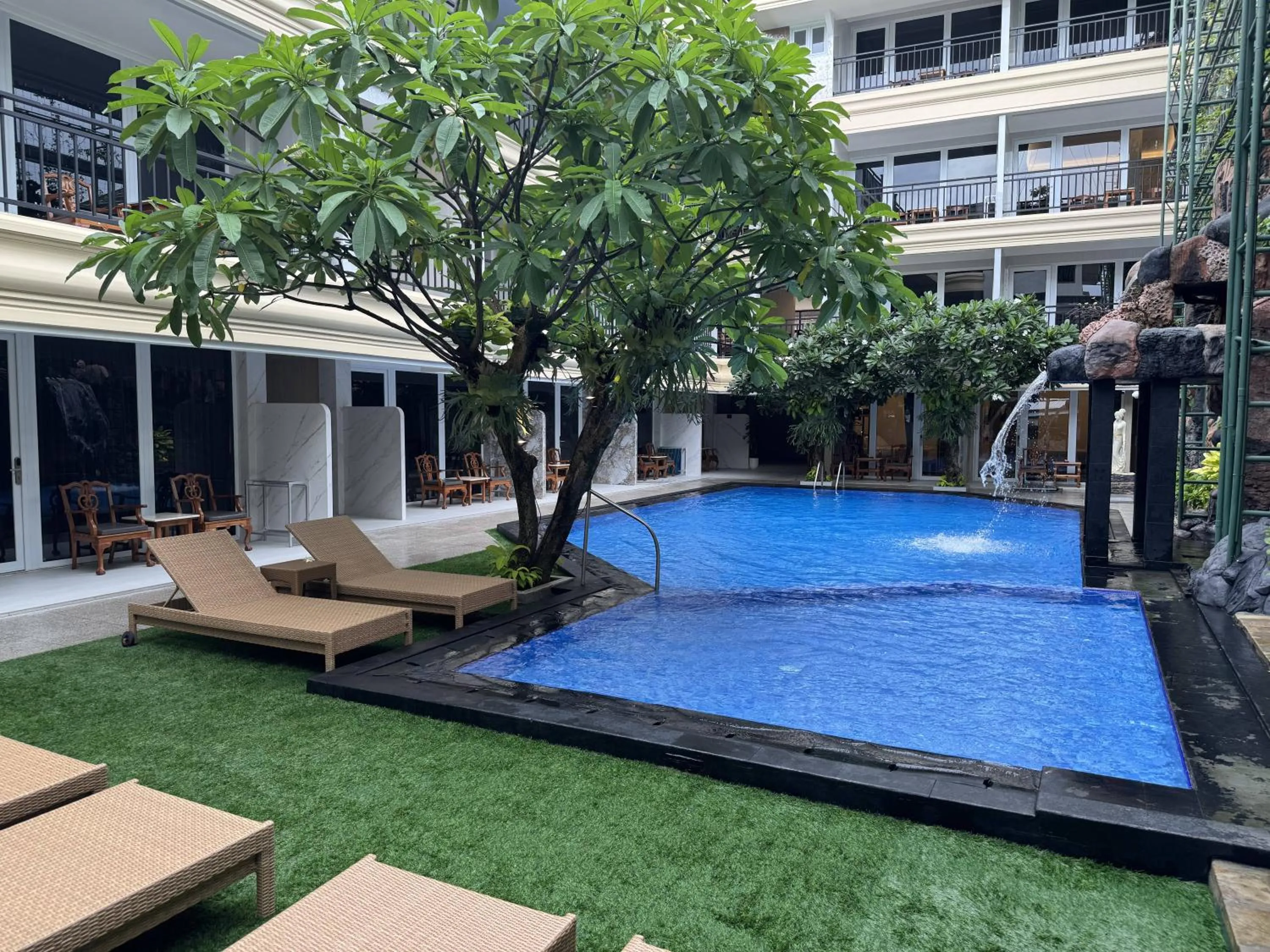 Property building in Green Garden Hotel