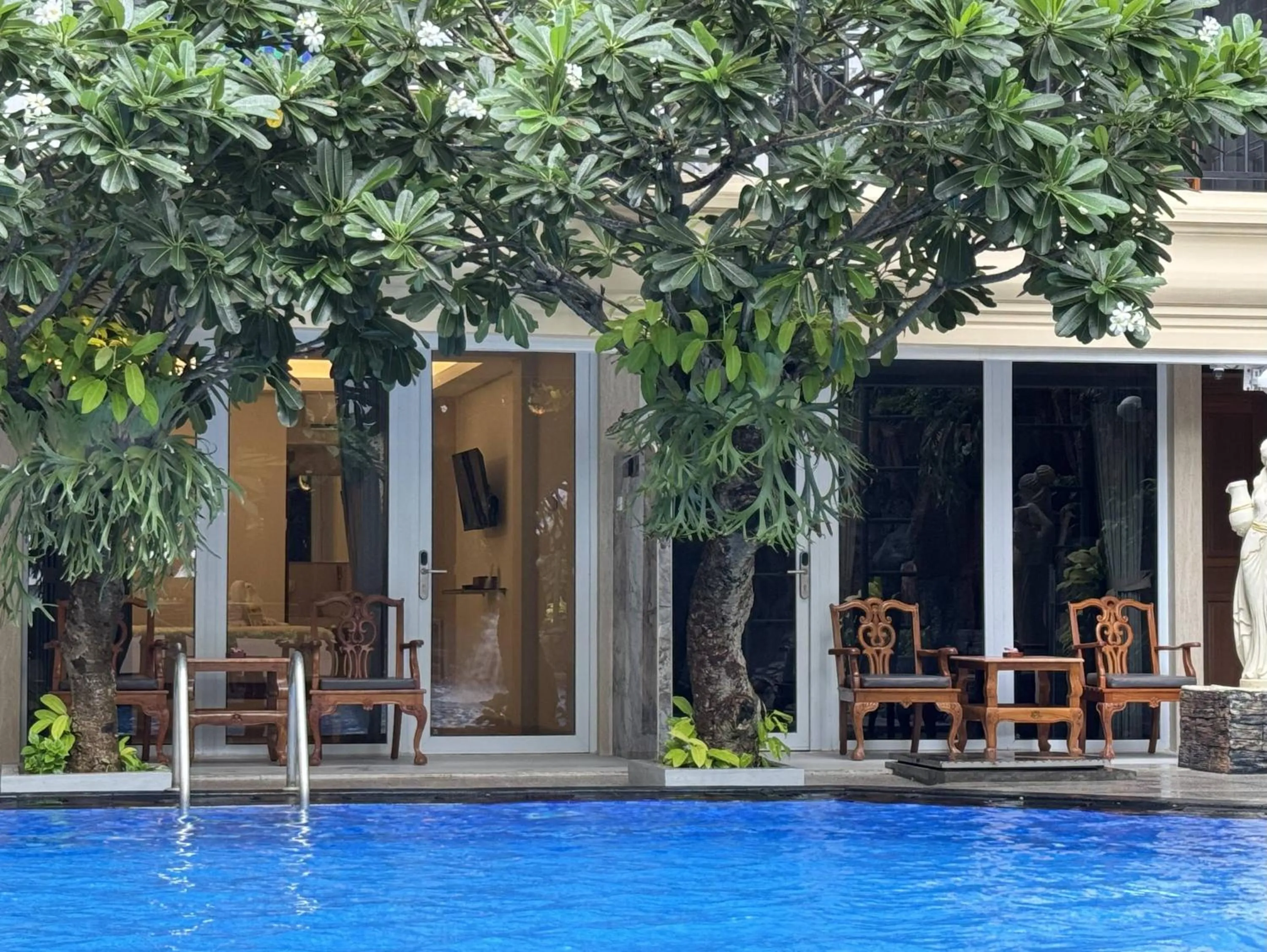 Patio in Green Garden Hotel