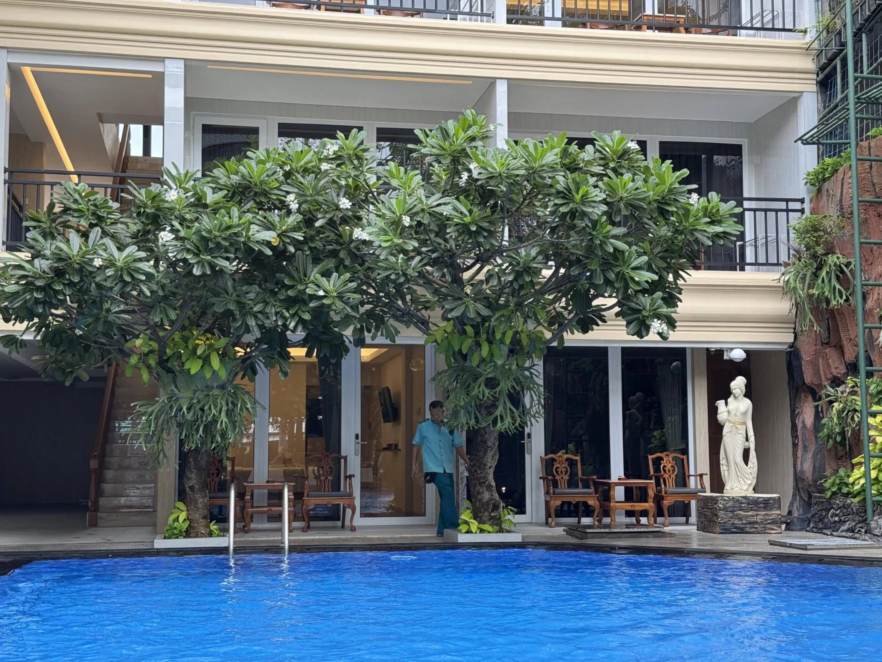 Property building in Green Garden Hotel