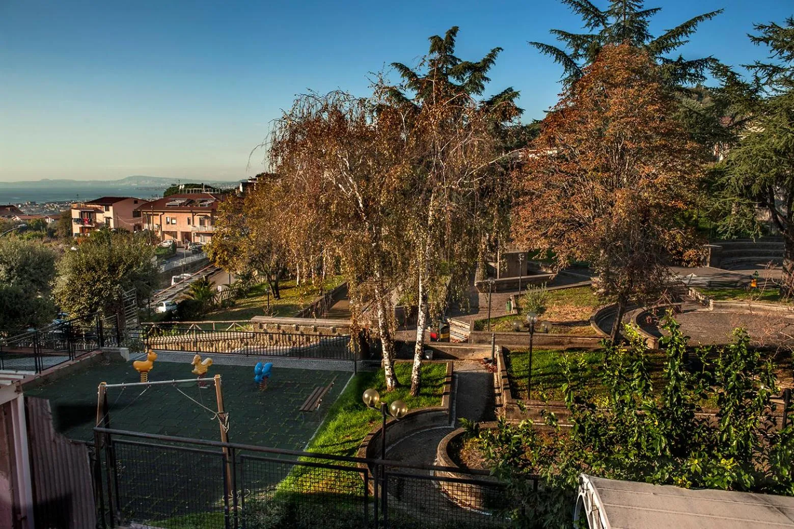 Garden view in Enjoy Vida