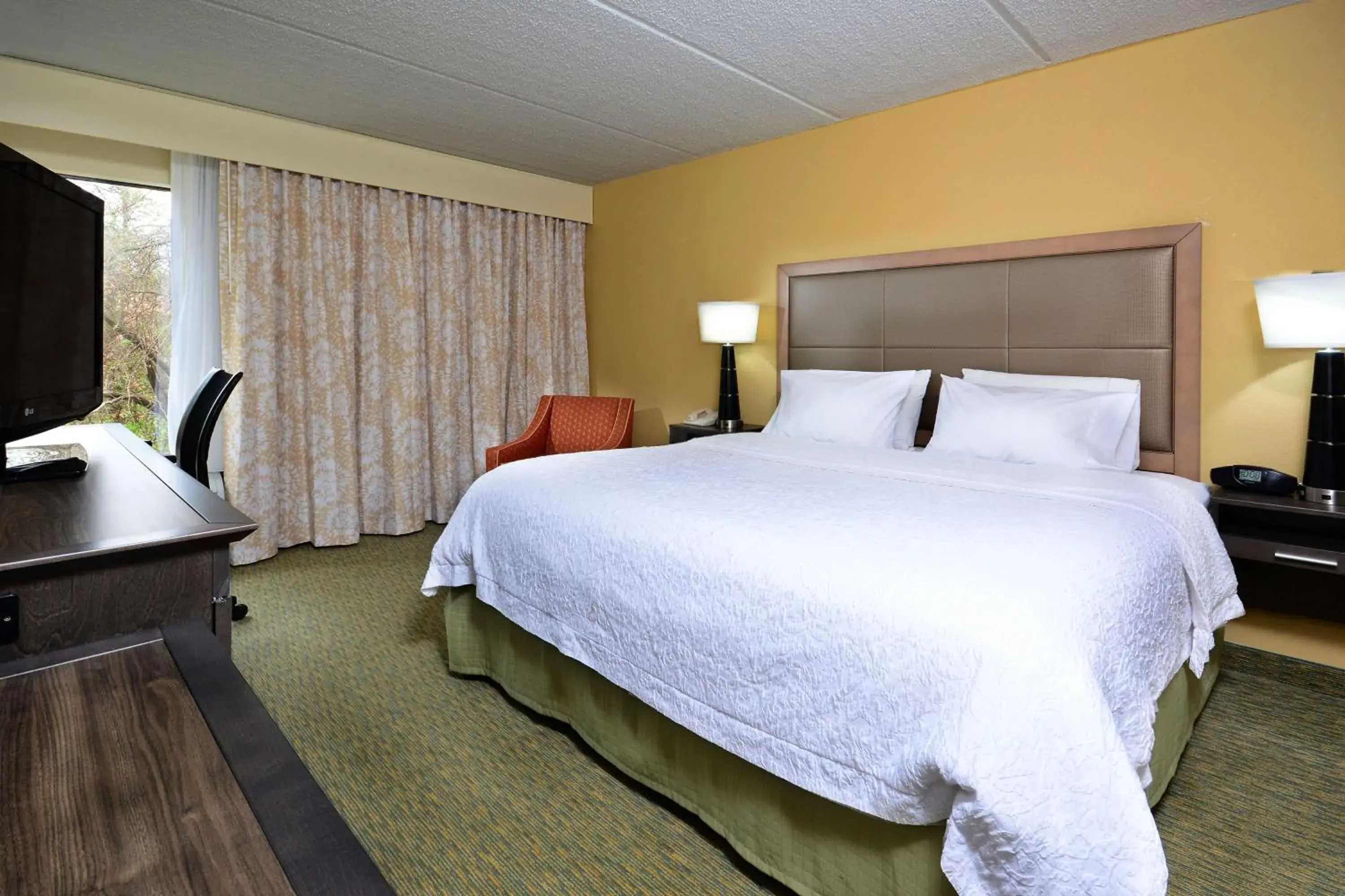 King Room with King Bed - Non-Smoking in Hampton Inn Raleigh/Town of Wake Forest King Room with King Bed - Non-Smoking in Hampton Inn Raleigh/Town of Wake Forest