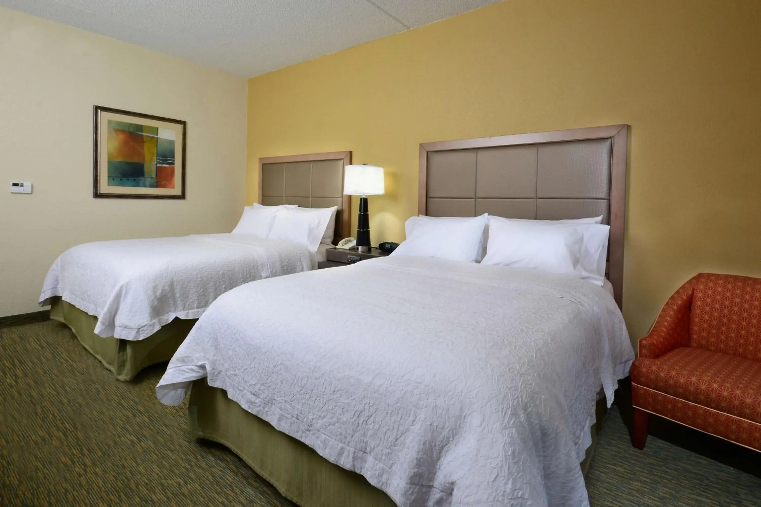 Queen Room with Two Queen Beds - Hearing Access/Non-Smoking in Hampton Inn Raleigh/Town of Wake Forest Queen Room with Two Queen Beds - Hearing Access/Non-Smoking in Hampton Inn Raleigh/Town of Wake Forest