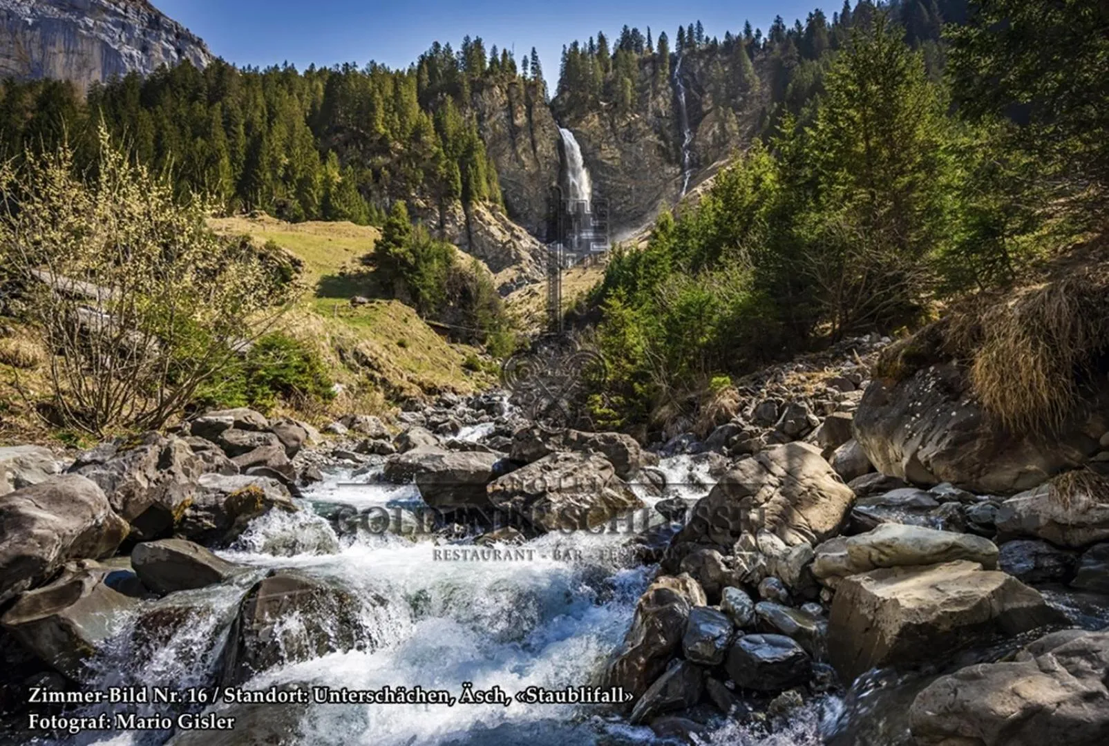 Decorative detail in Hotel Goldener Schlüssel