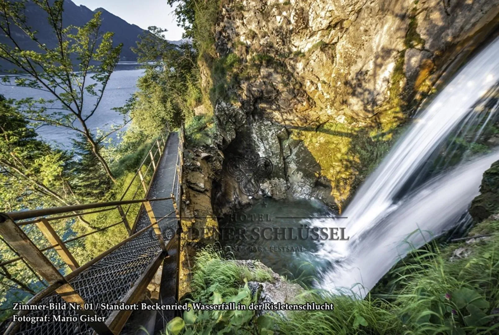 Decorative detail in Hotel Goldener Schlüssel