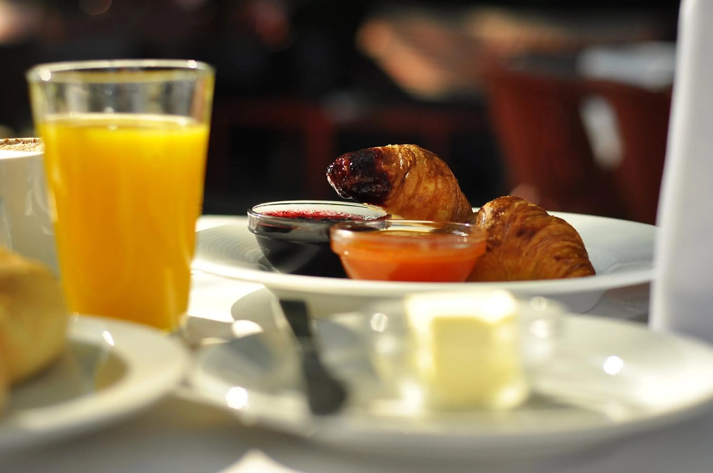 Breakfast in Hotel Univers