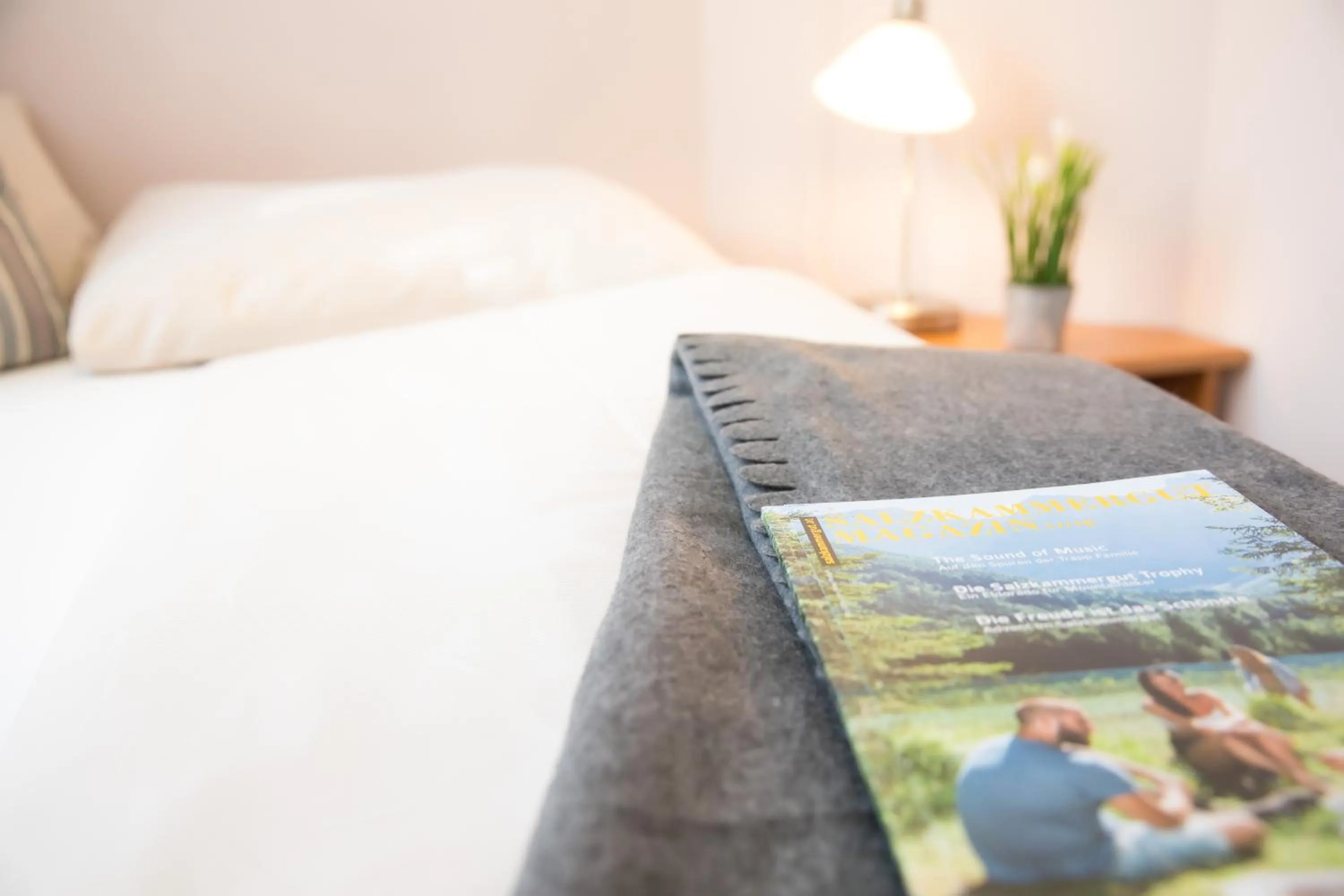 Decorative detail, Bed in Hotel Moserwirt