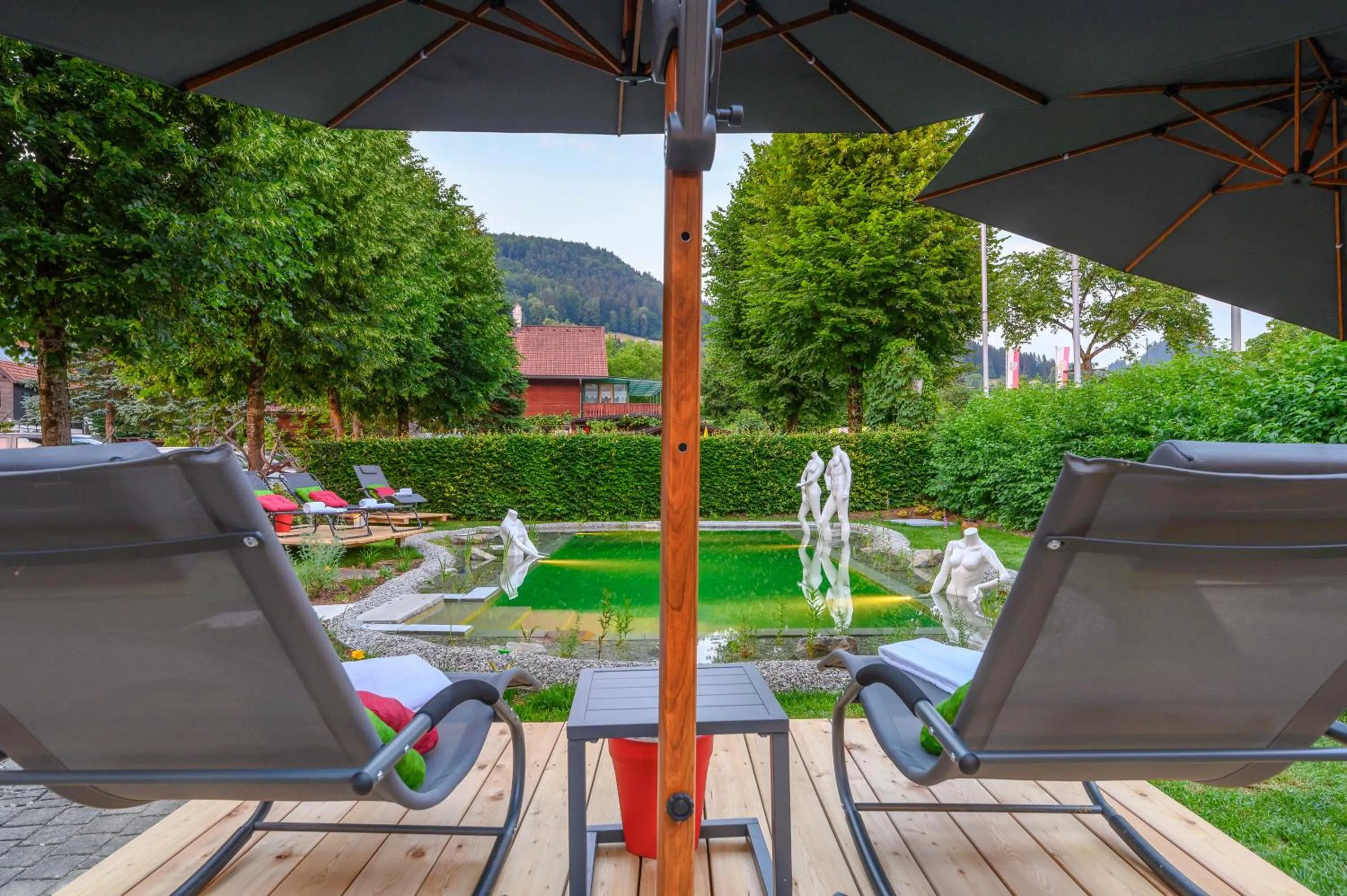 Garden in Hotel Moserwirt