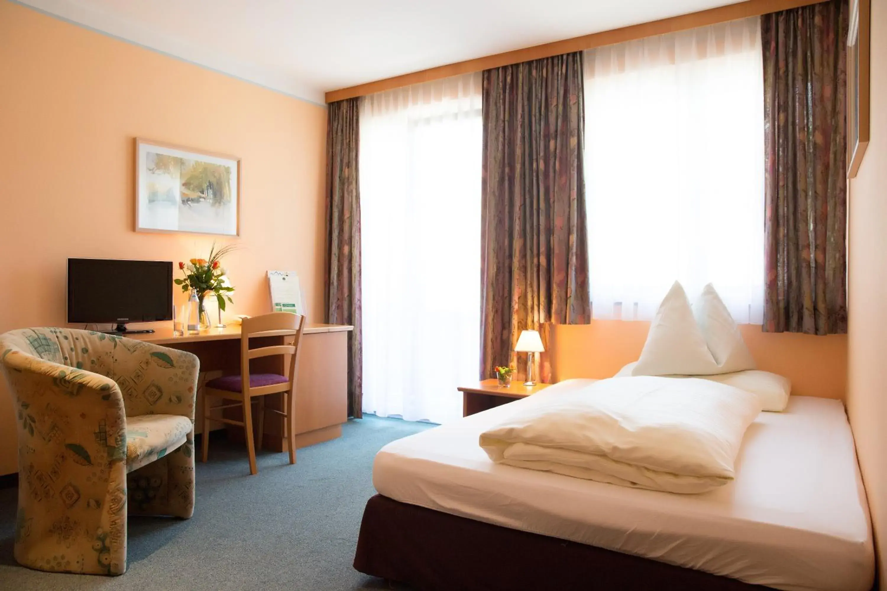 Superior Single Room with Balcony - single occupancy in Hotel Moserwirt Superior Single Room with Balcony - single occupancy in Hotel Moserwirt