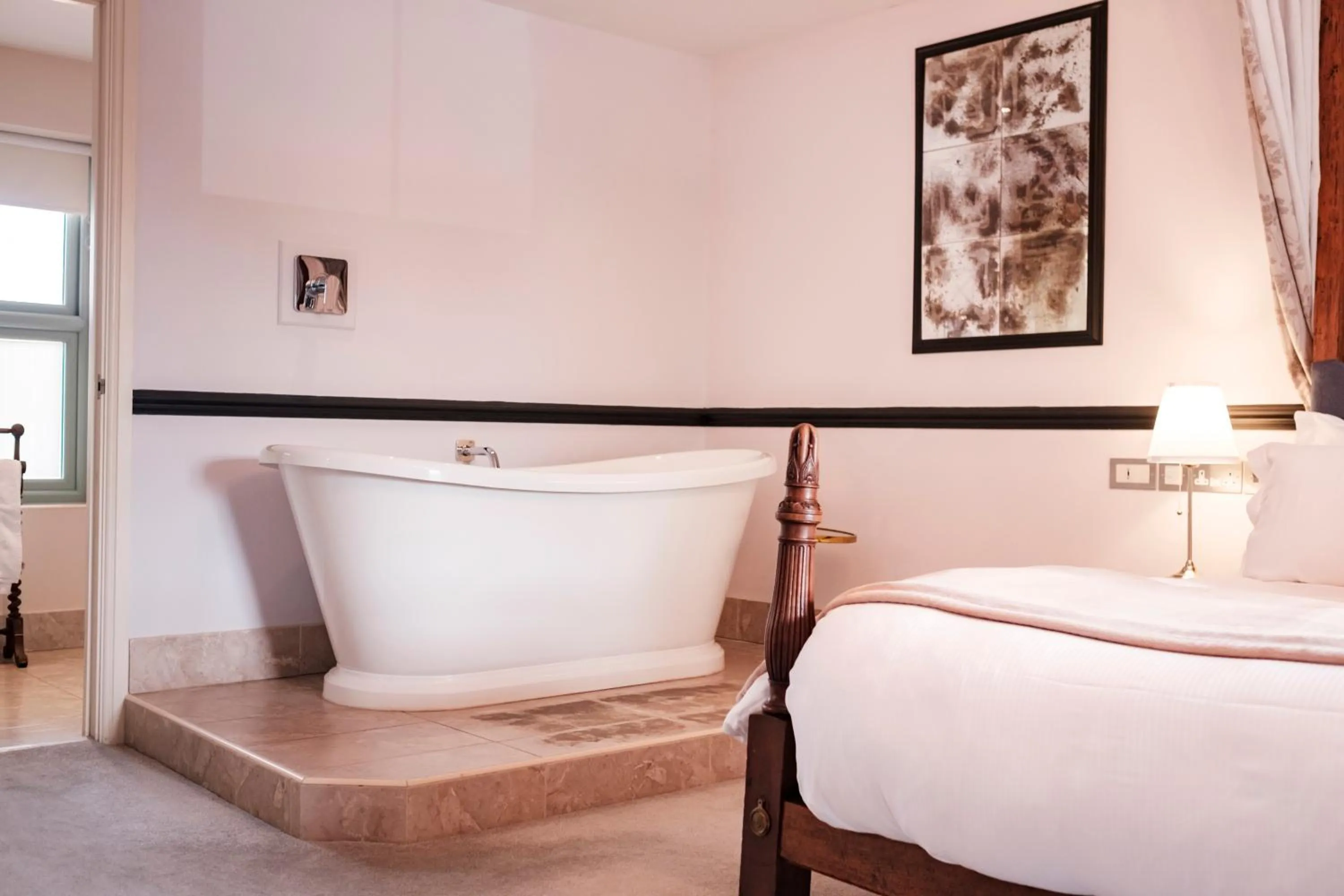 Bathroom, Bed in The Bower Inn