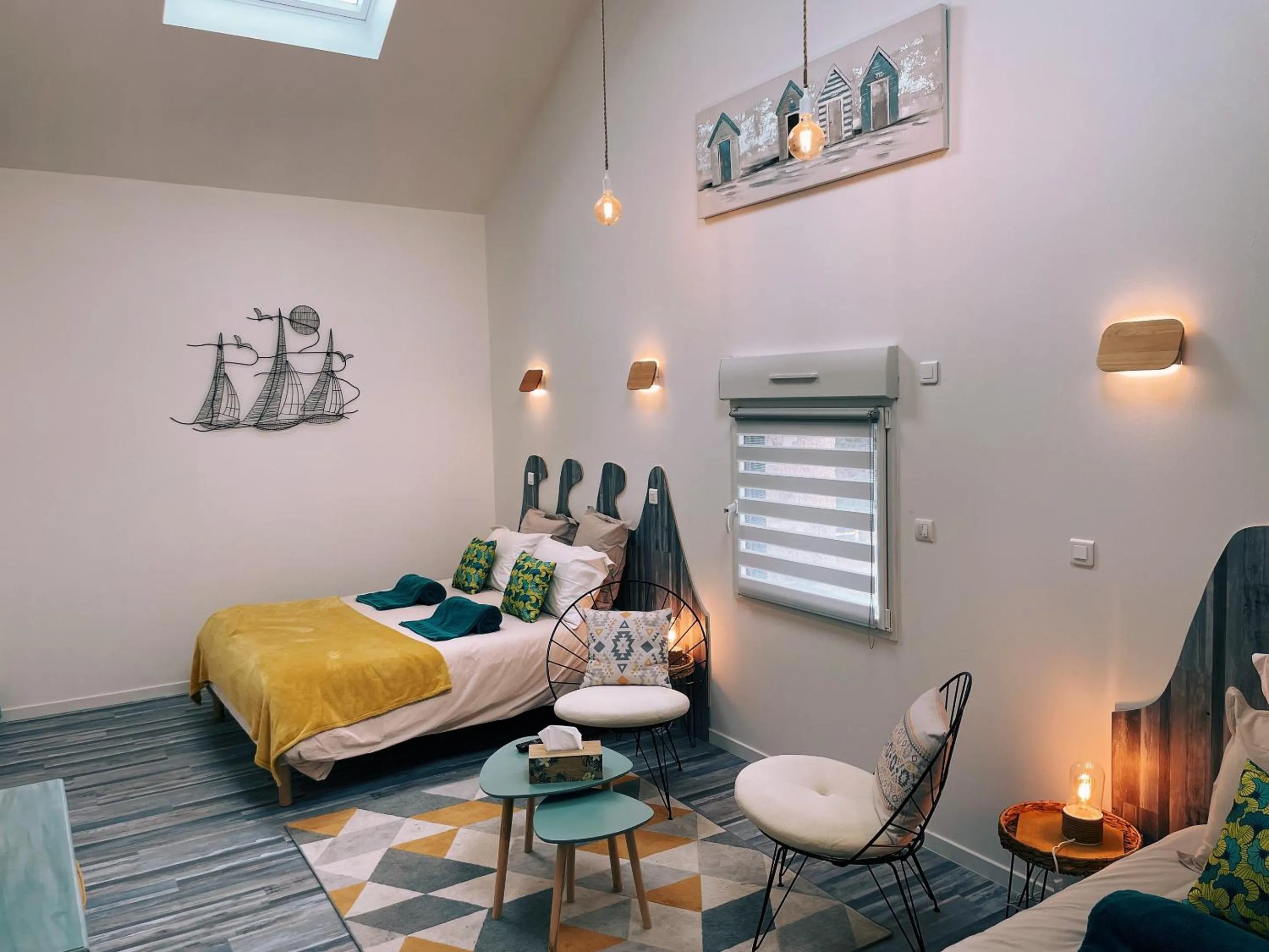 Bedroom, Bed in La Petite Félixière