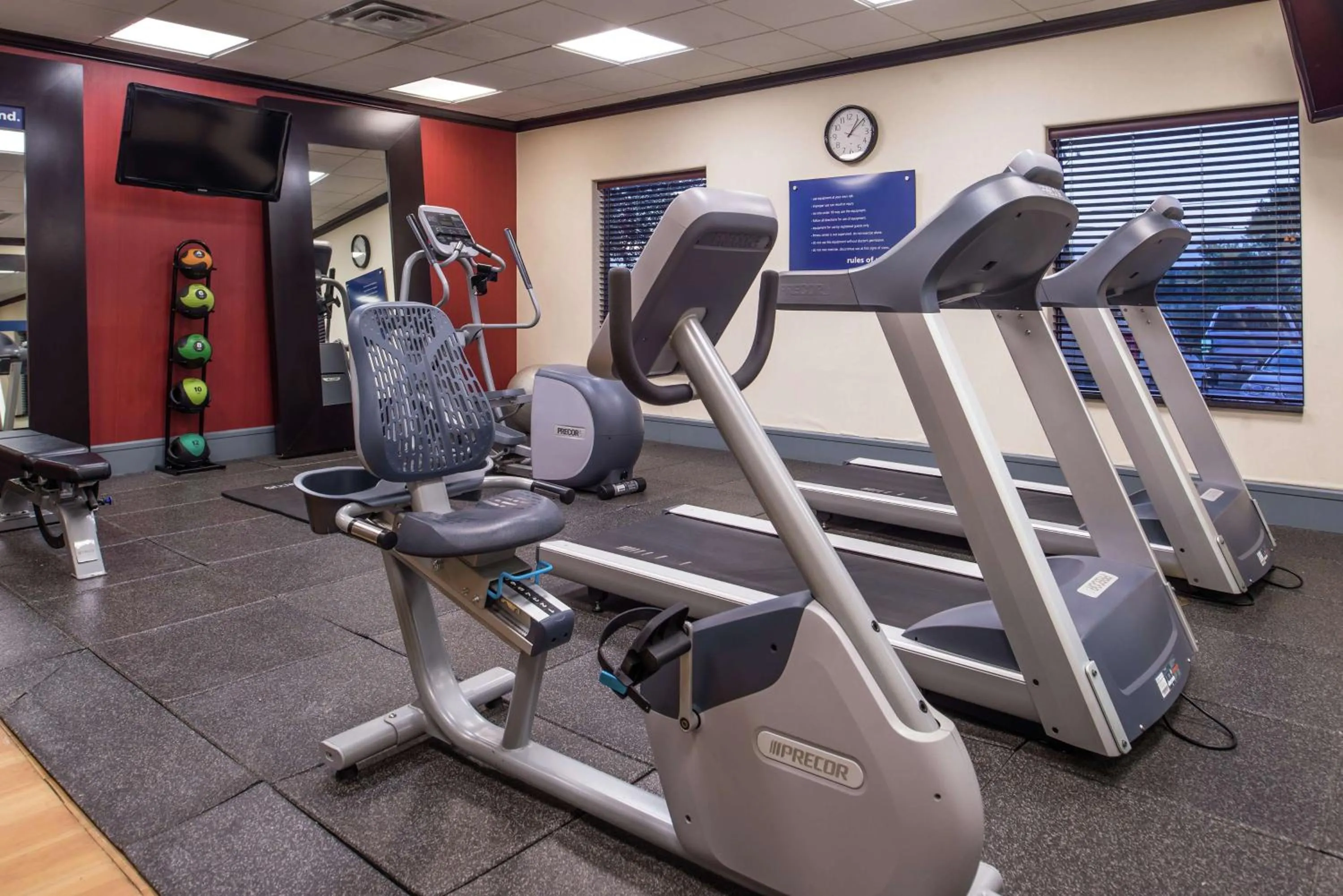 Fitness centre/facilities in Hampton Inn & Suites Big Spring