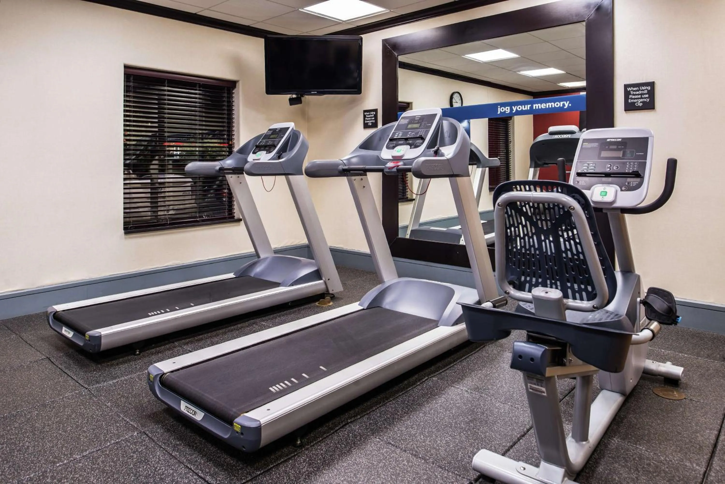 Fitness centre/facilities in Hampton Inn & Suites Big Spring