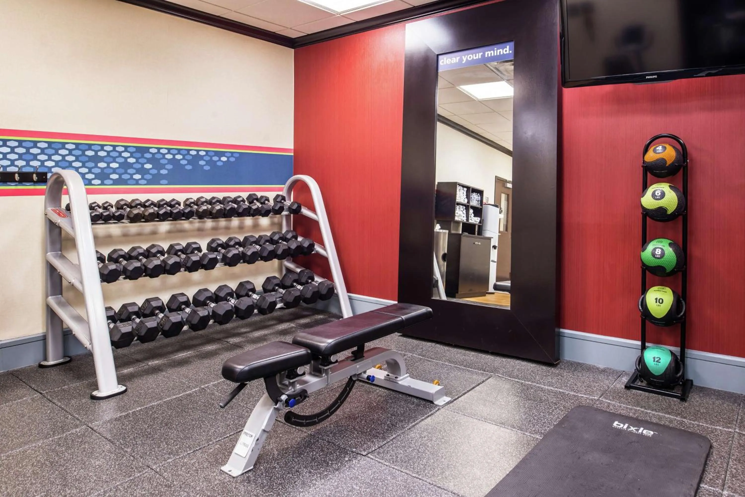 Fitness centre/facilities in Hampton Inn & Suites Big Spring
