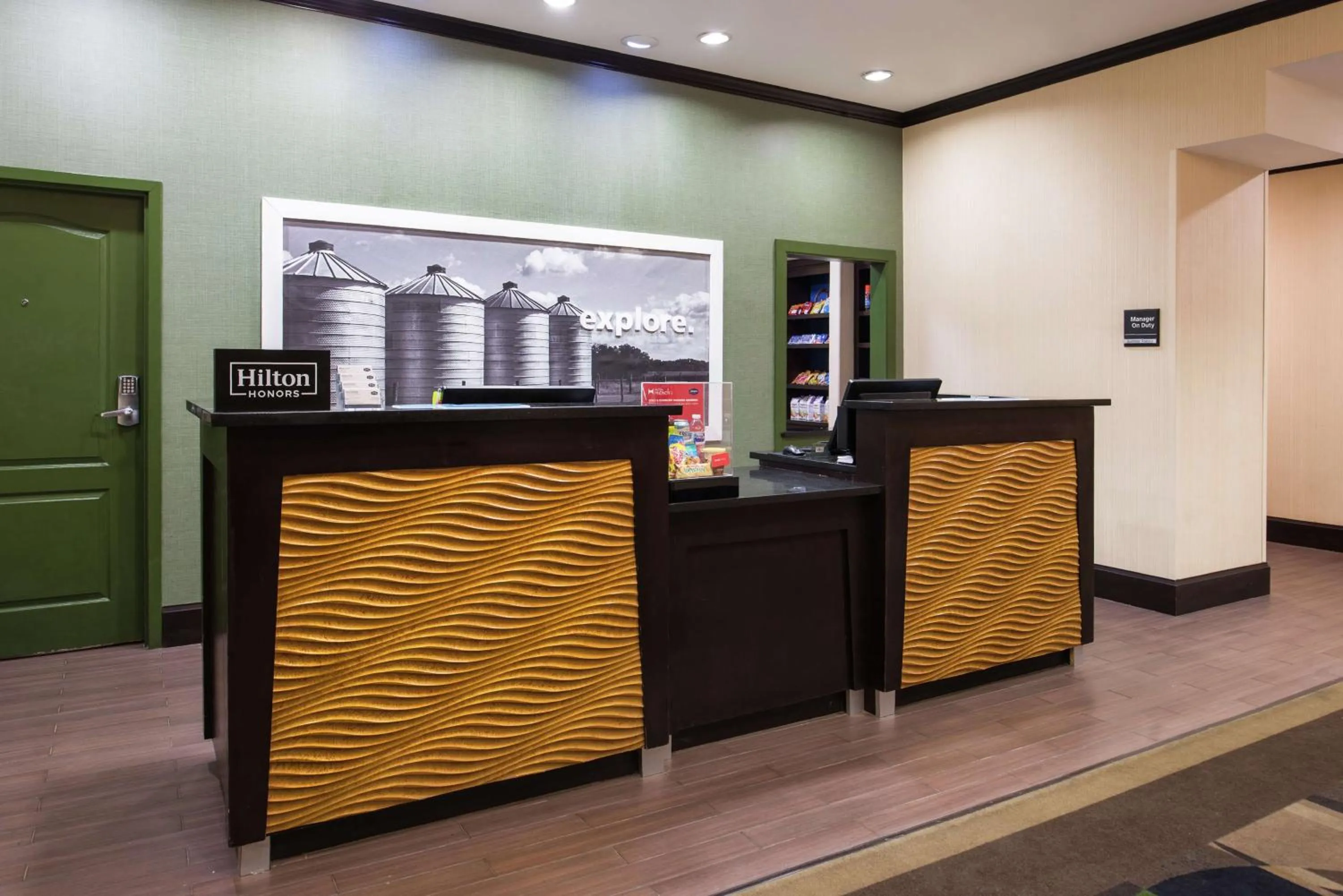 Lobby or reception in Hampton Inn & Suites Big Spring