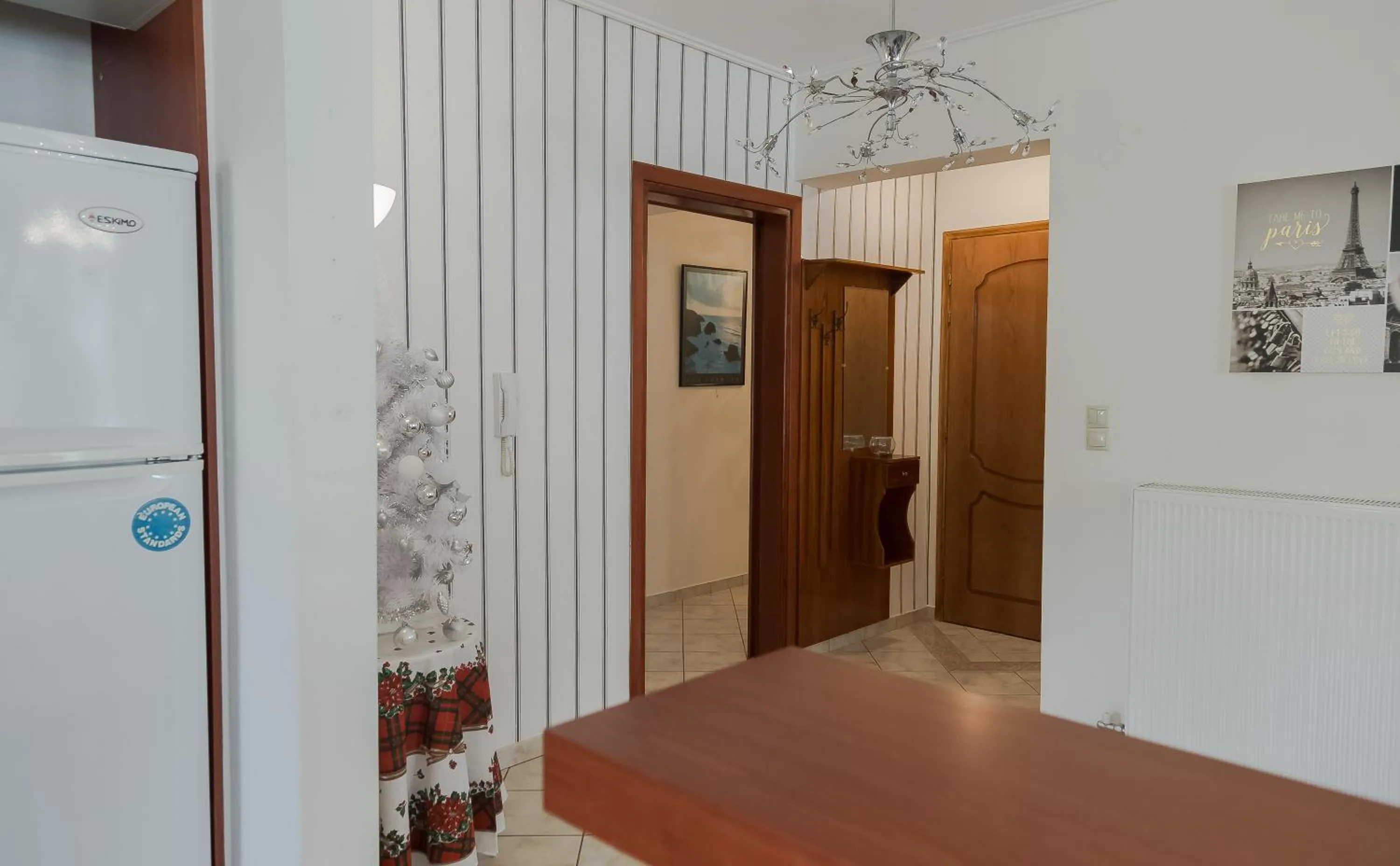 Dining area in Luxury City Center Apartment