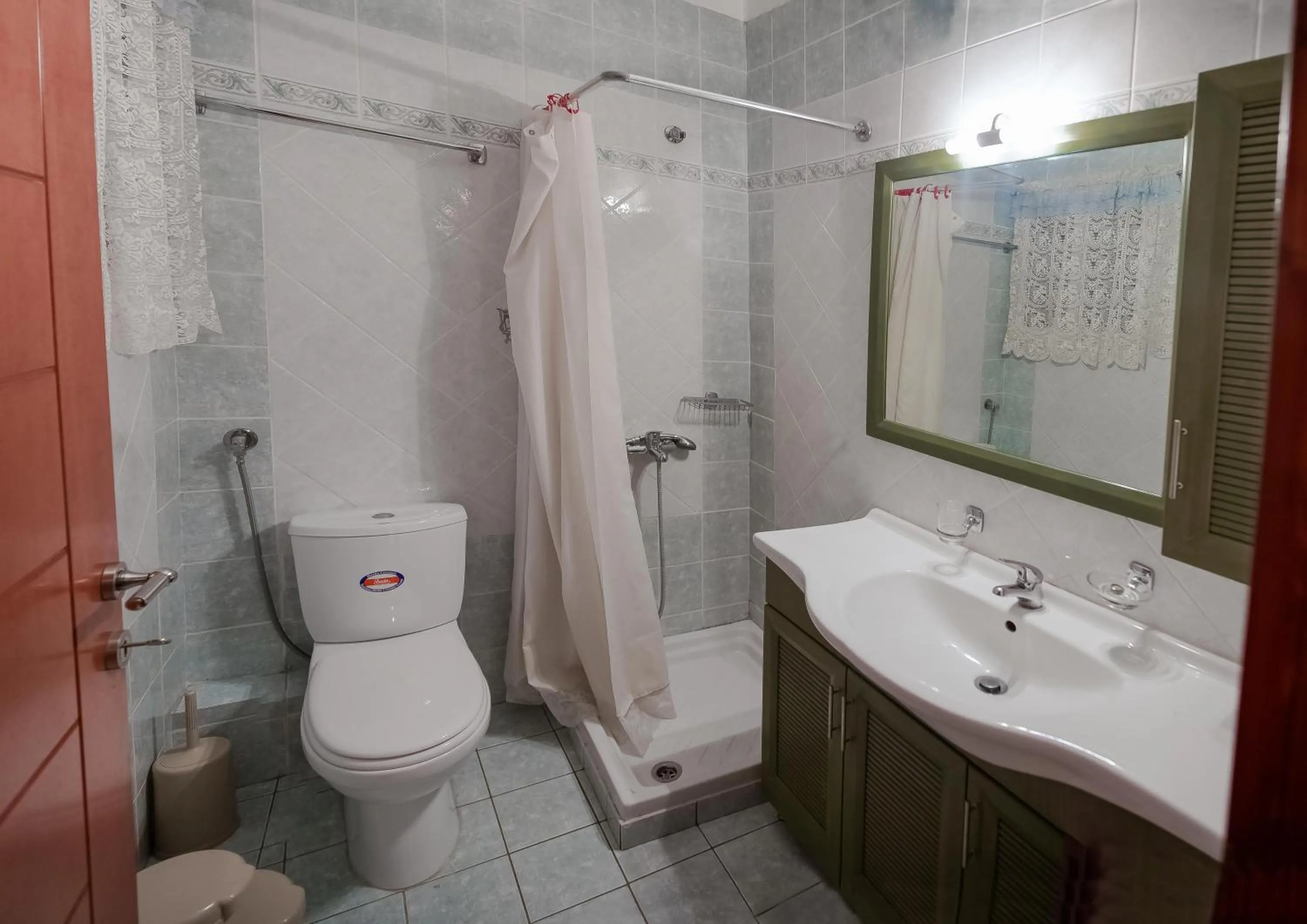 Bathroom in Luxury City Center Apartment
