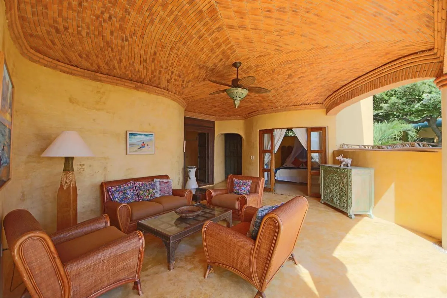 Living room in Villa Amor