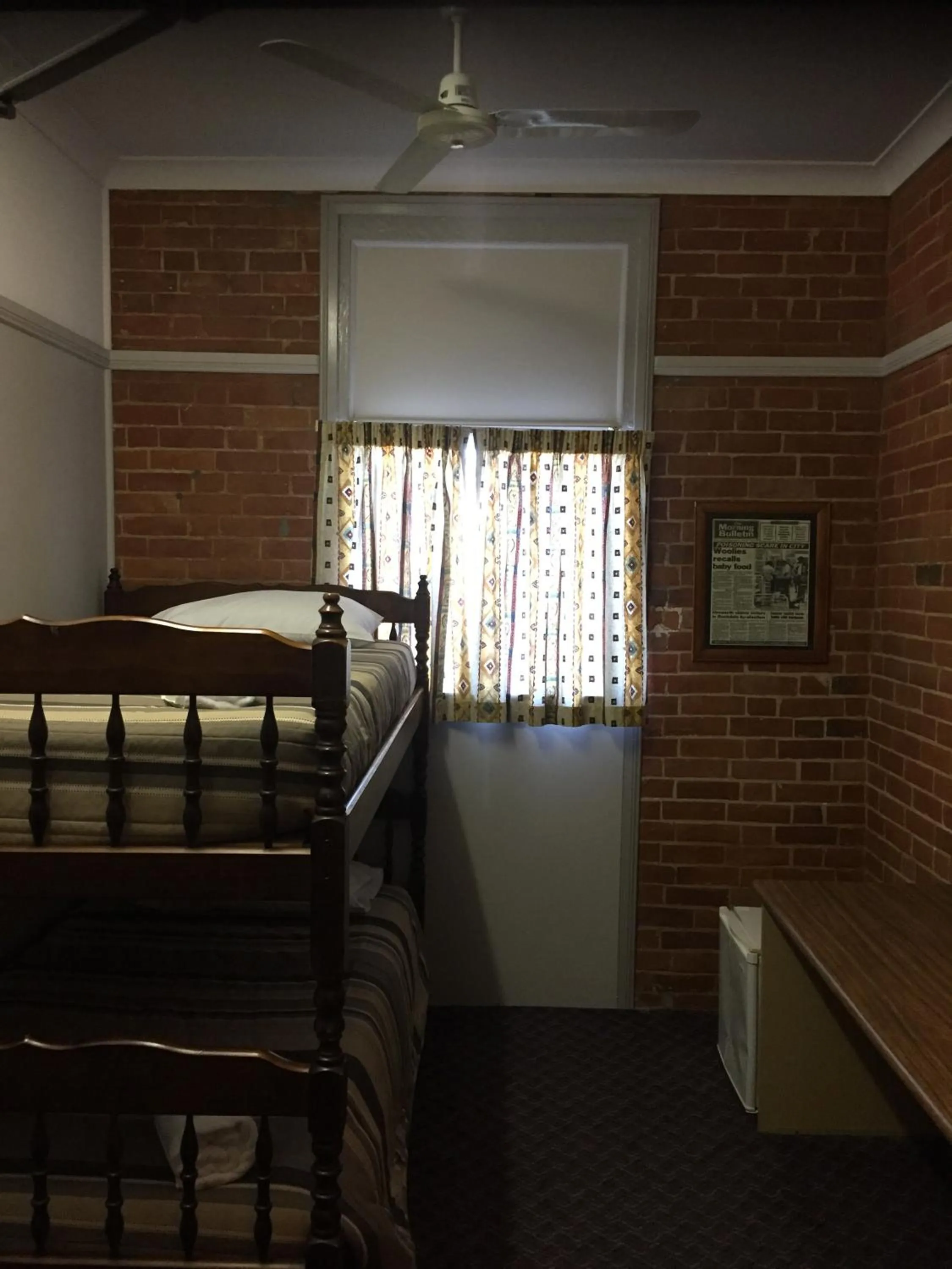 Bed in Heritage Hotel Rockhampton