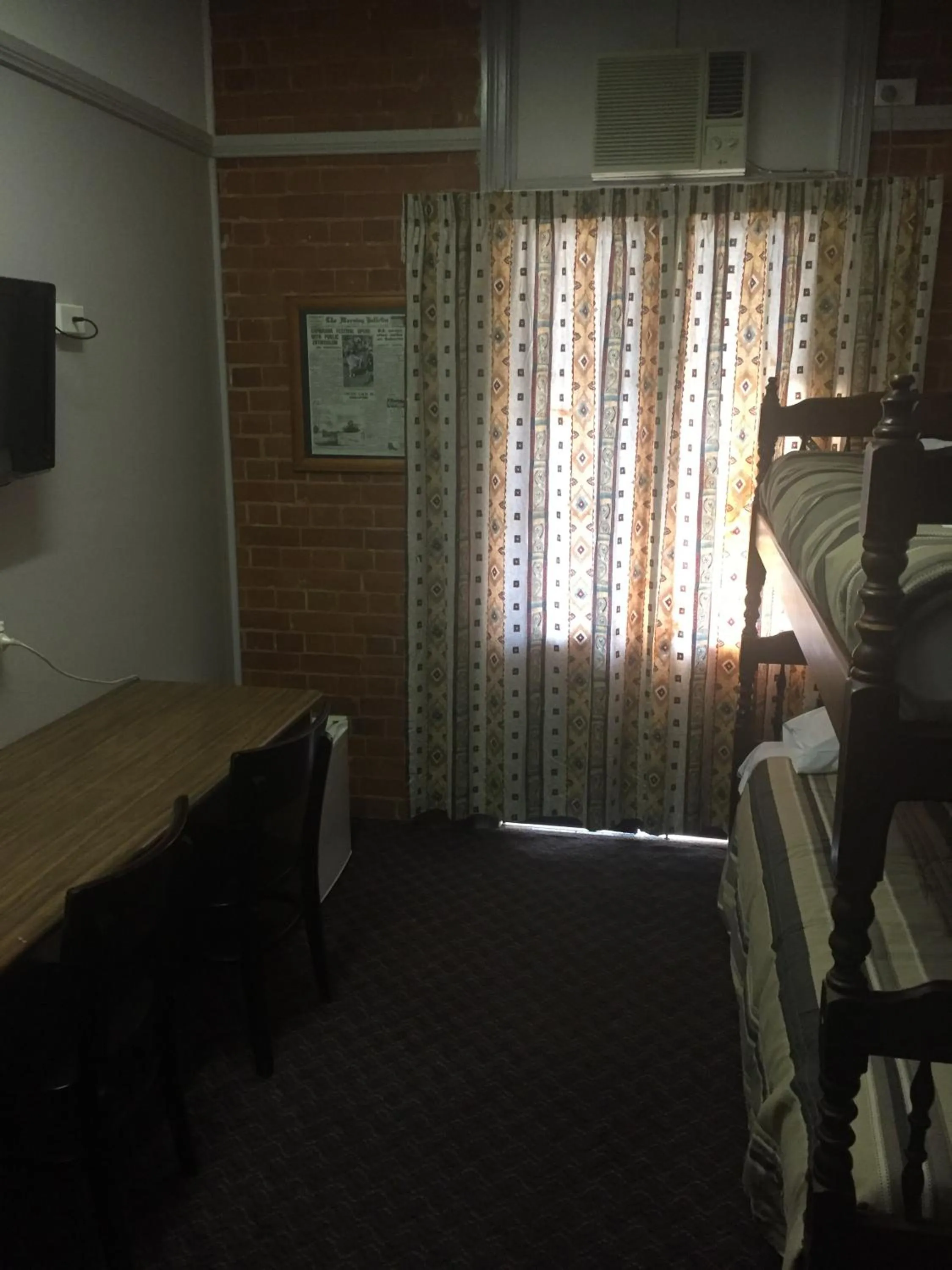 Bed in Heritage Hotel Rockhampton