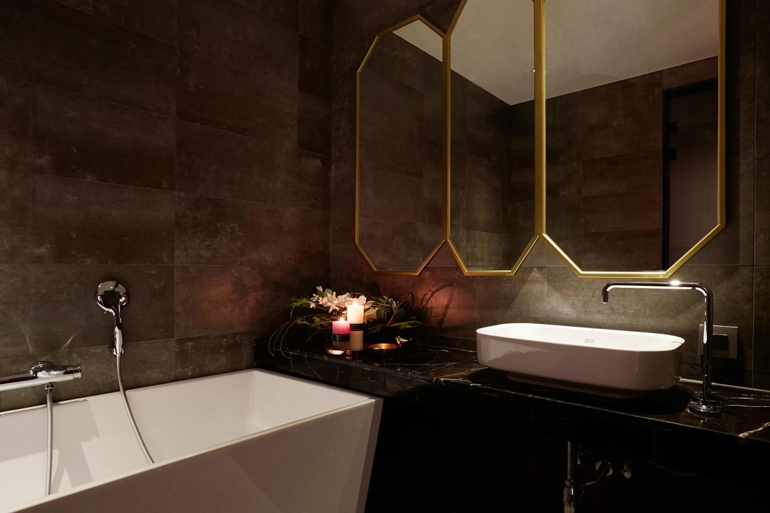 Bathroom in Roseto Hotel