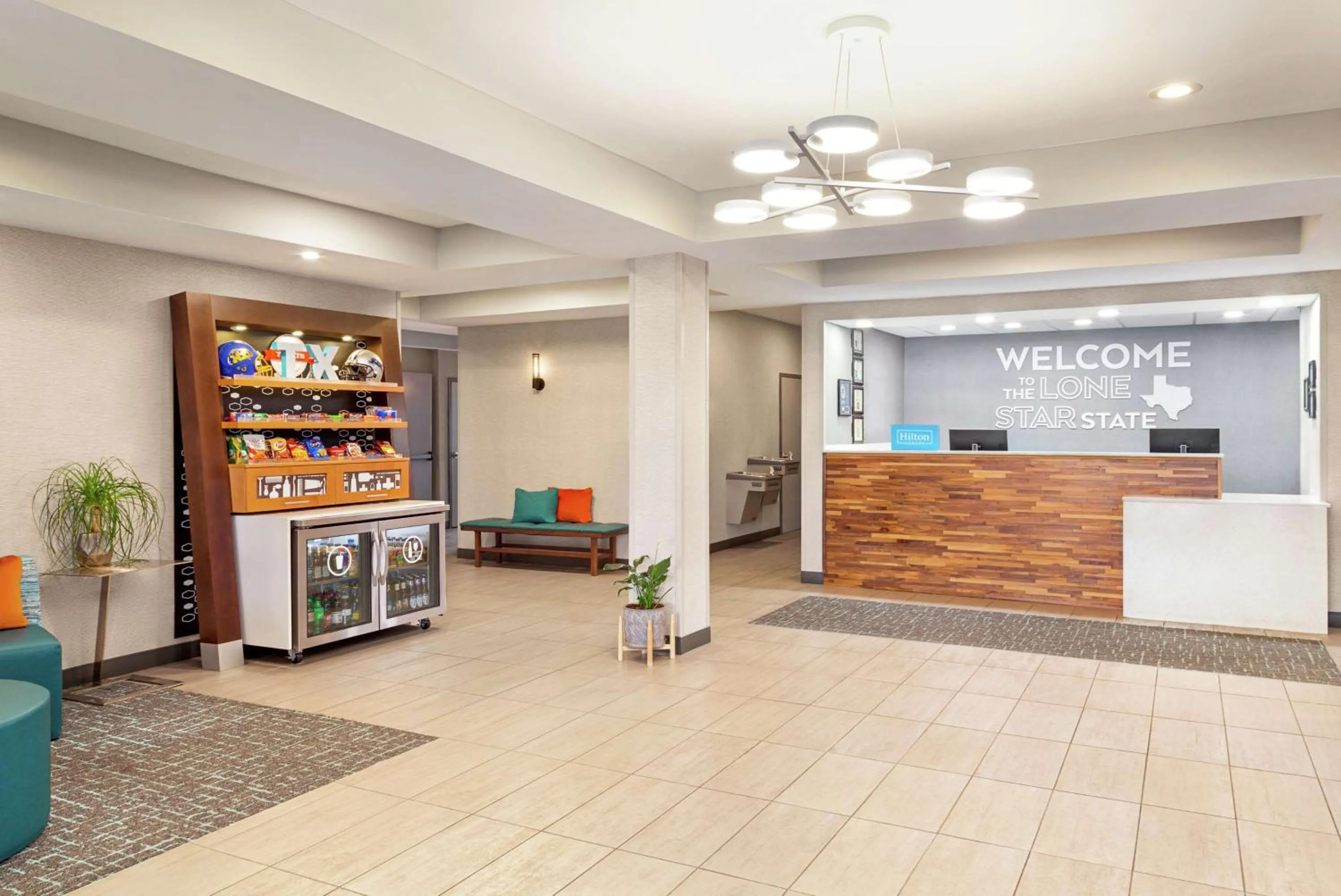 Lobby or reception in Hampton Inn Paris