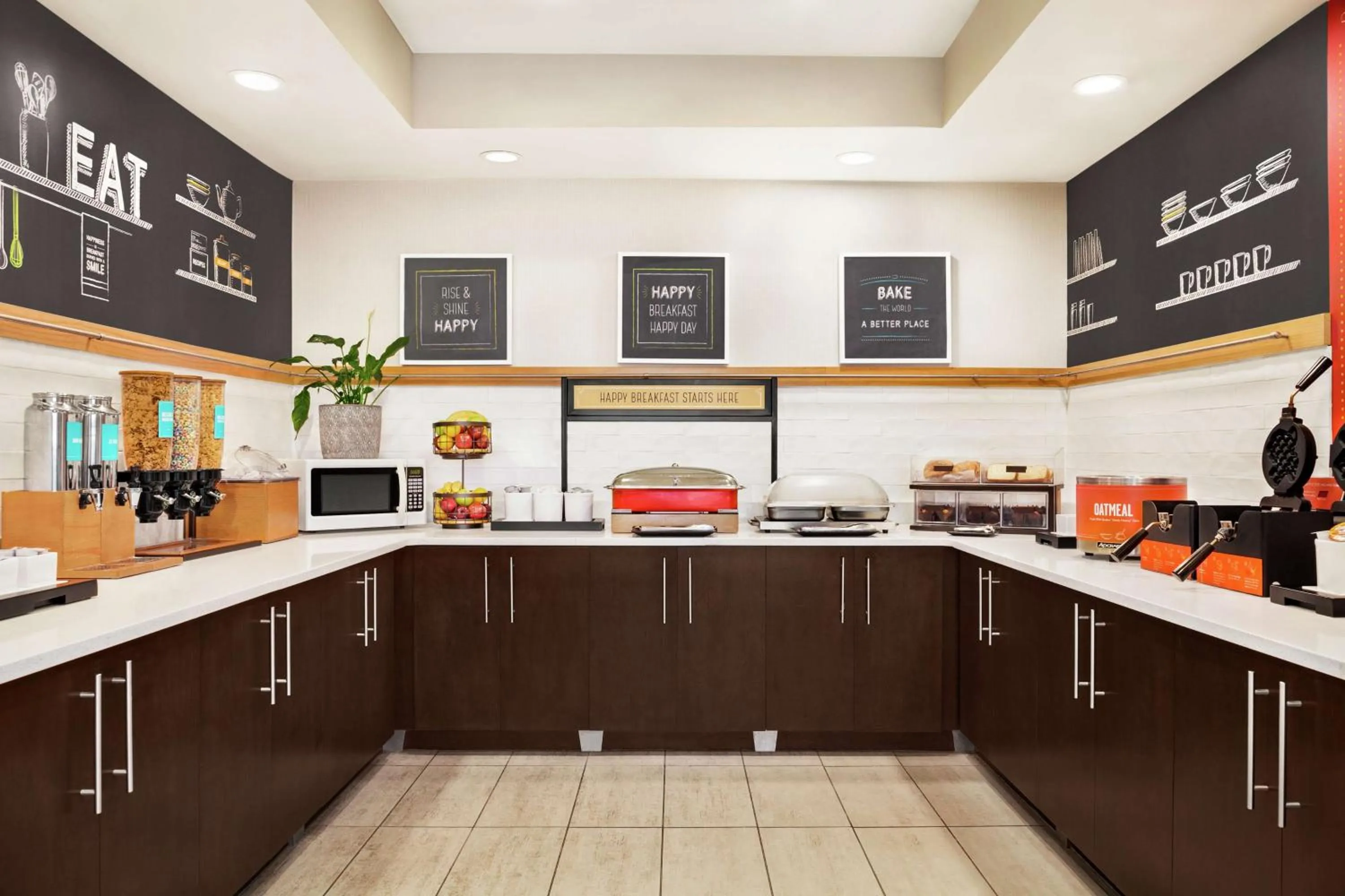 Breakfast in Hampton Inn Paris