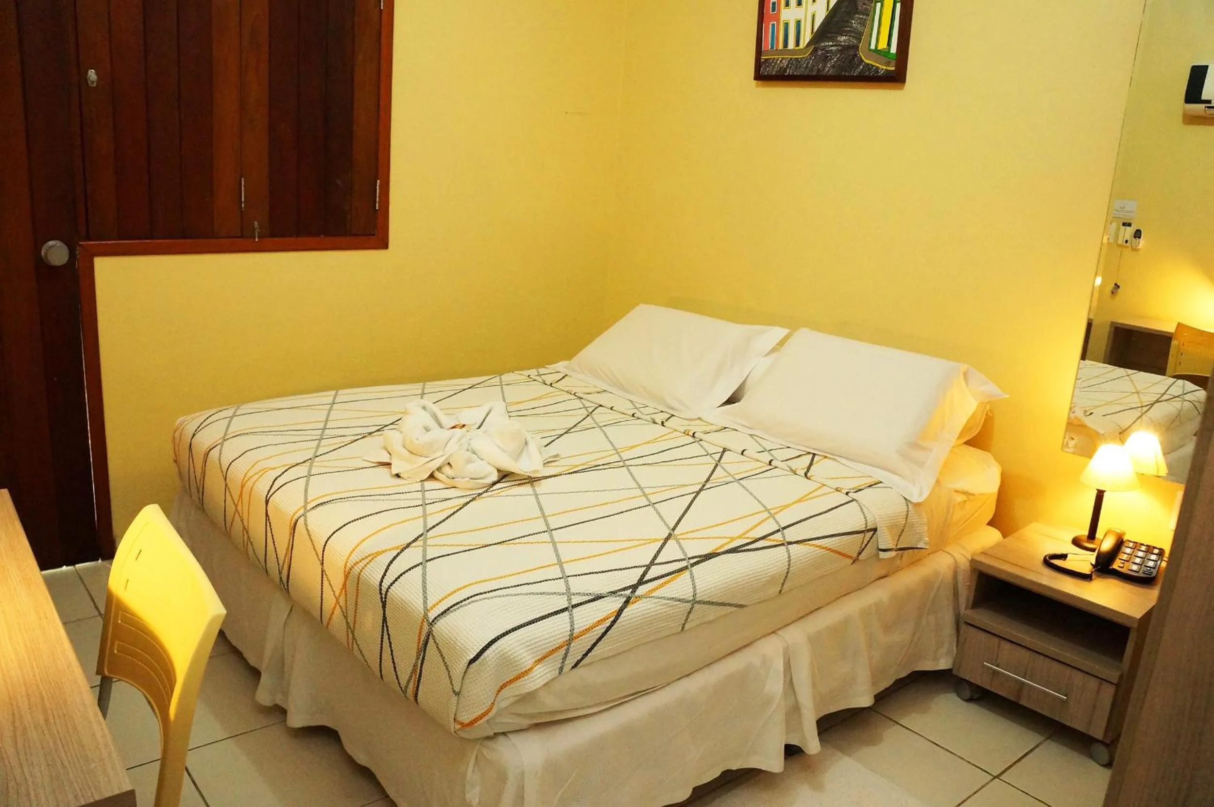 Bed in Pousada Baobá e SPA