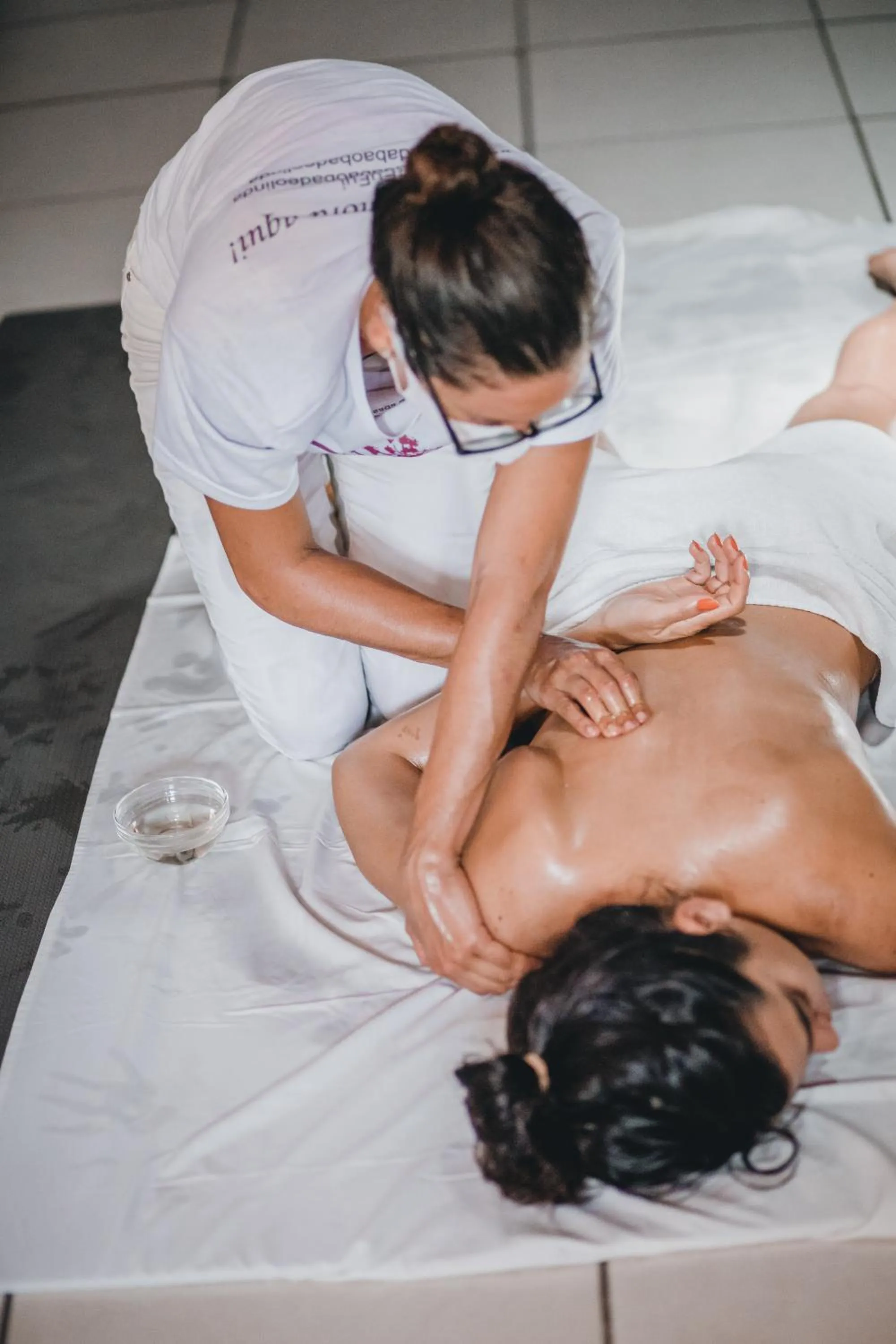 Massage in Pousada Baobá e SPA