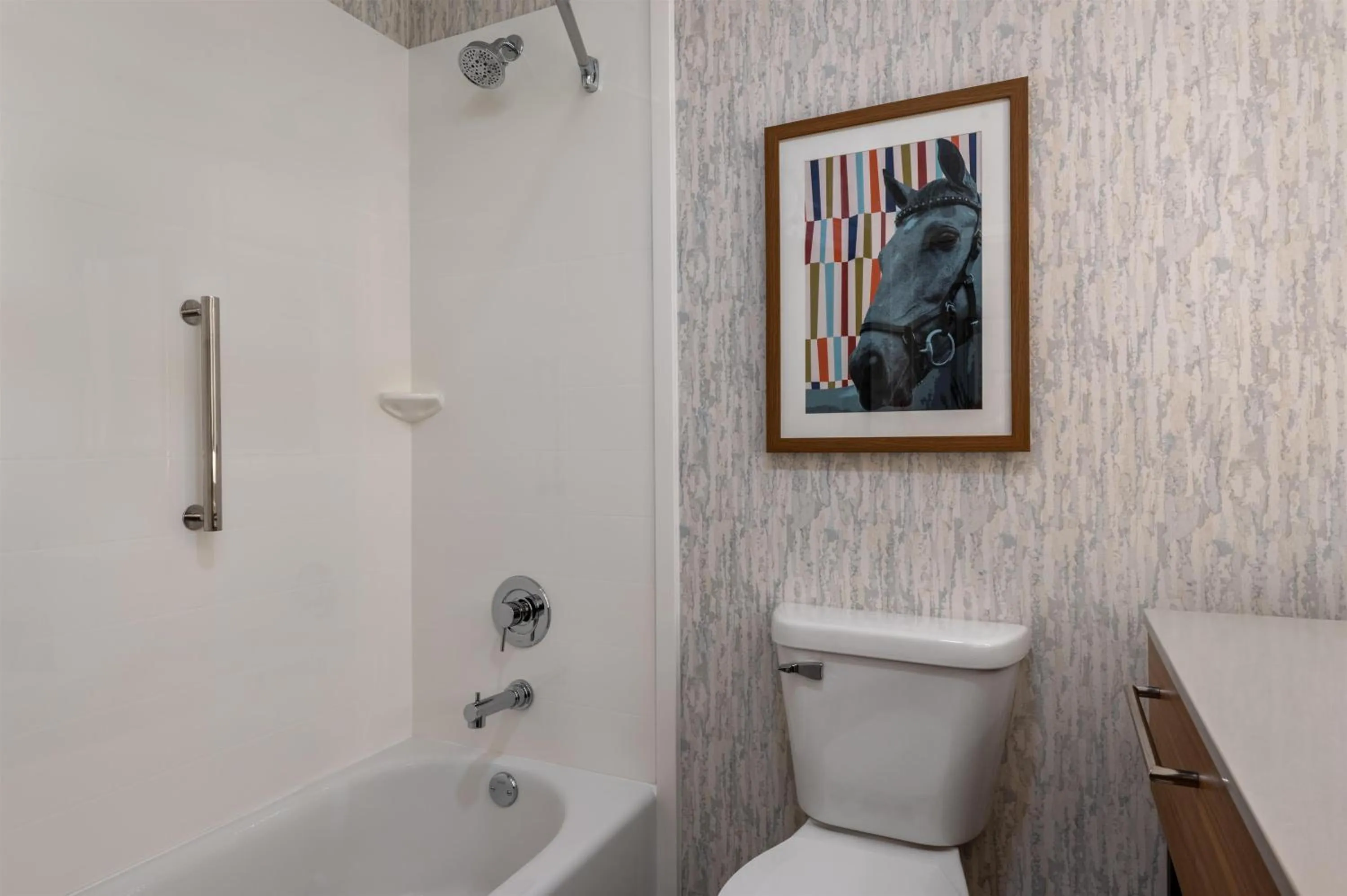 Bathroom in Hampton Inn Owensboro