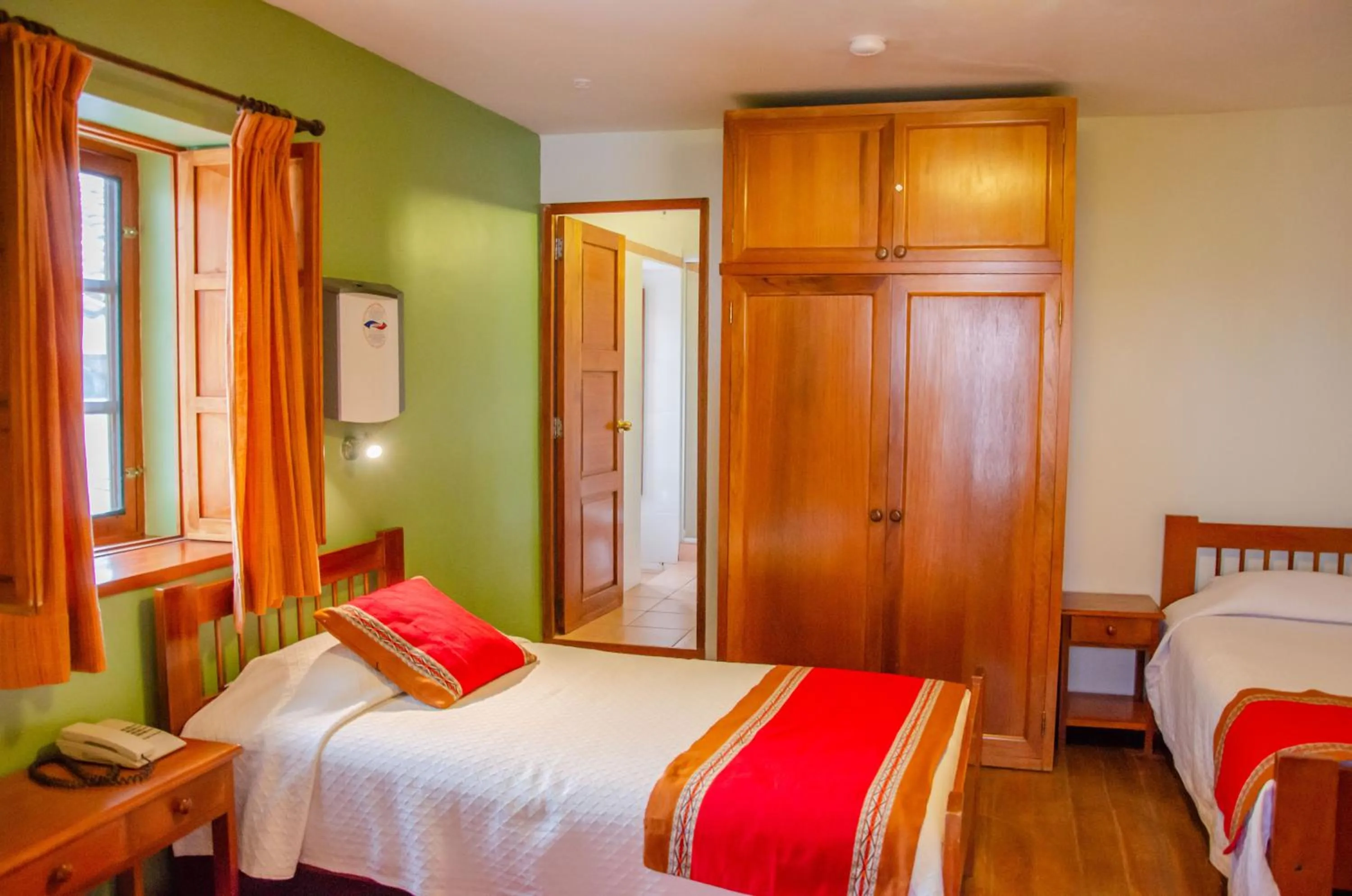 Bedroom in Eco-Hotel Pension Alemana