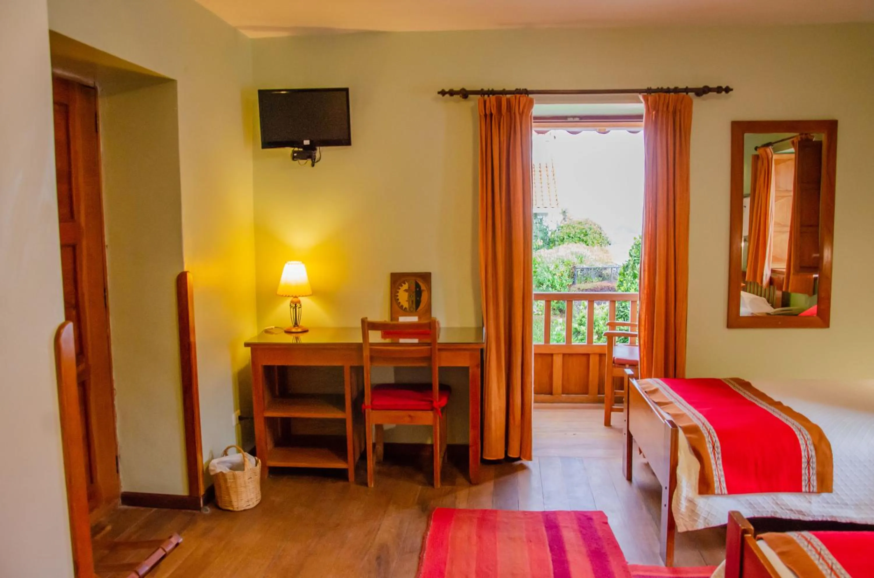 Bedroom in Eco-Hotel Pension Alemana