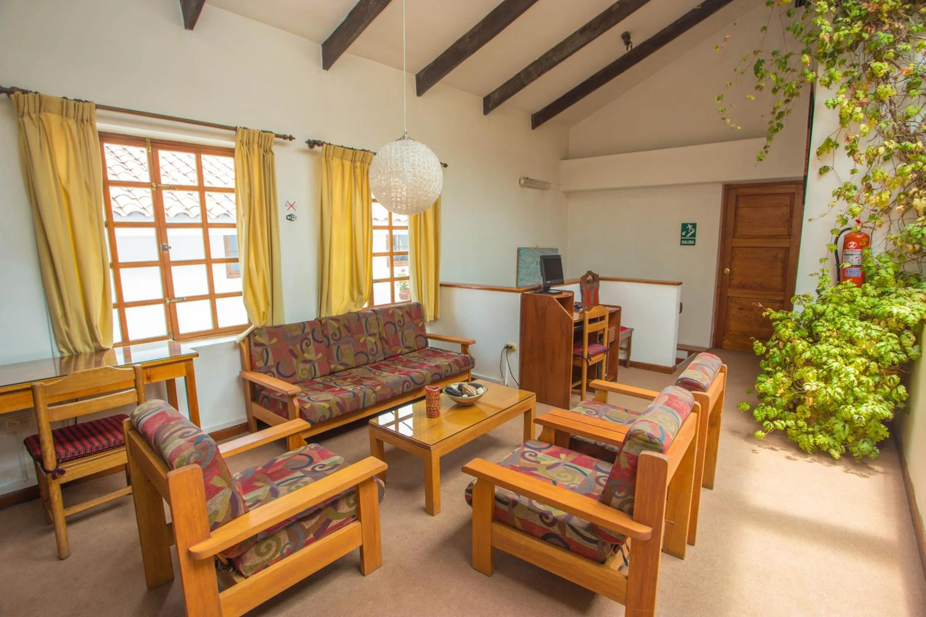 Area and facilities in Eco-Hotel Pension Alemana