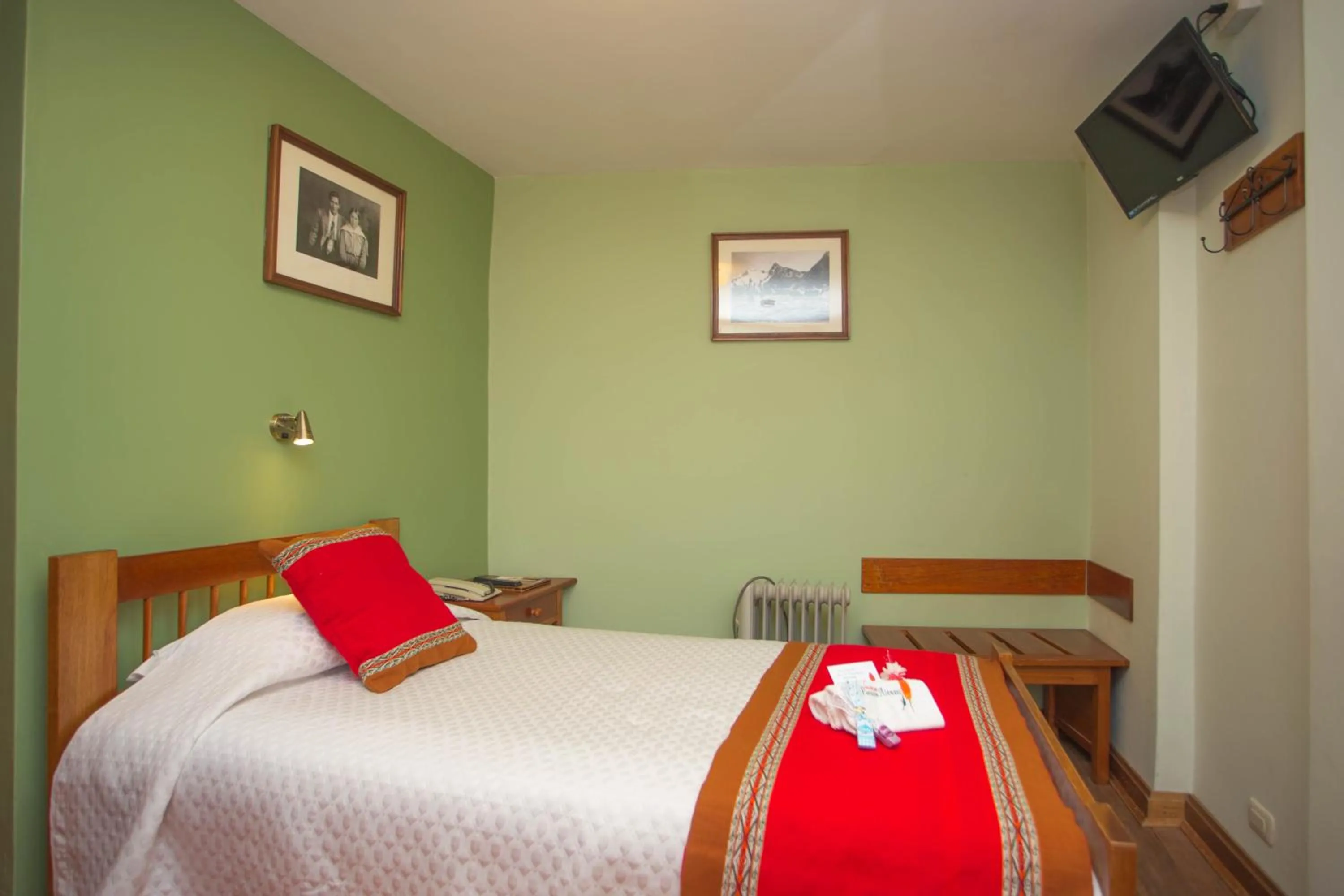 Garden view in Eco-Hotel Pension Alemana