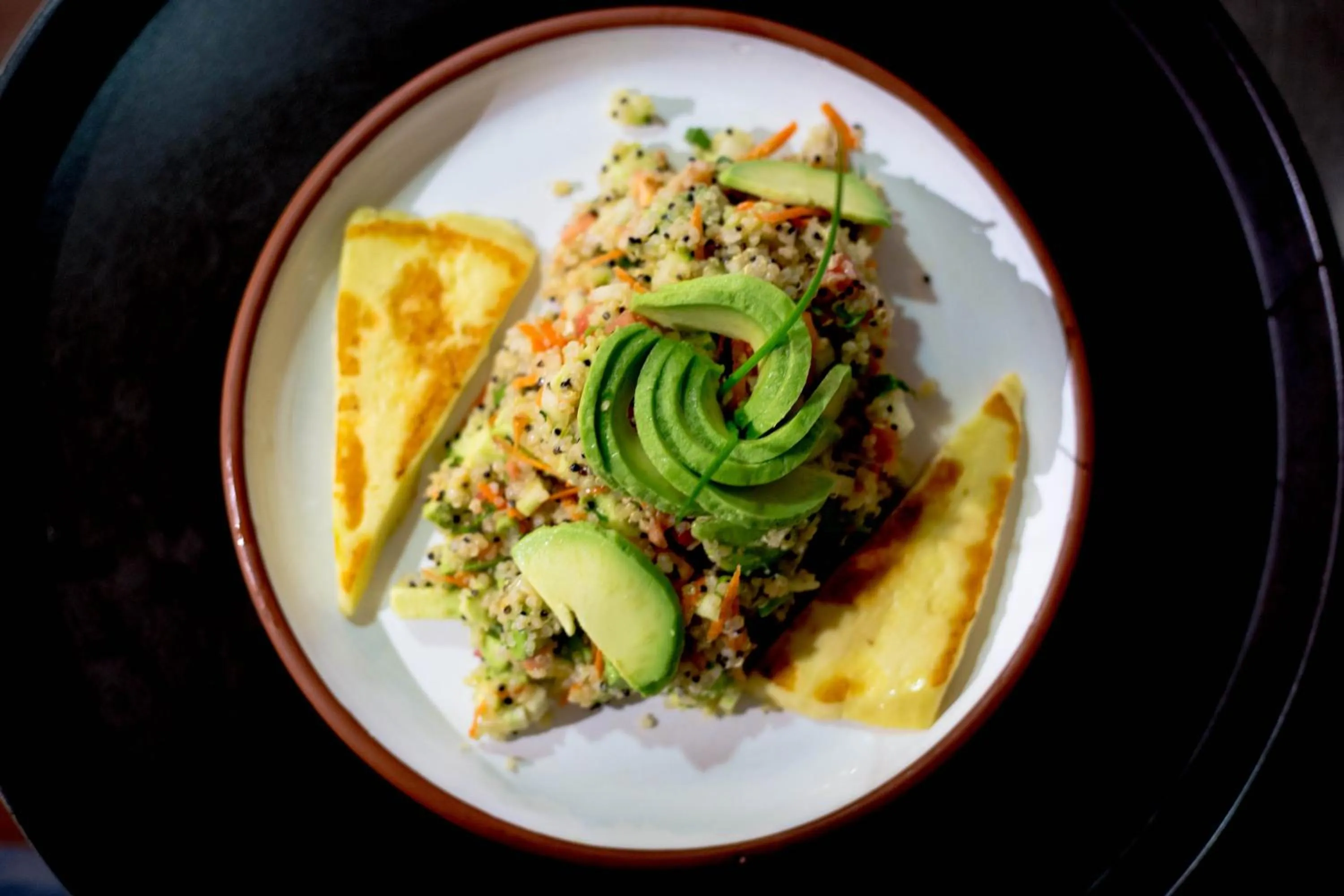 Restaurant/places to eat in Eco-Hotel Pension Alemana