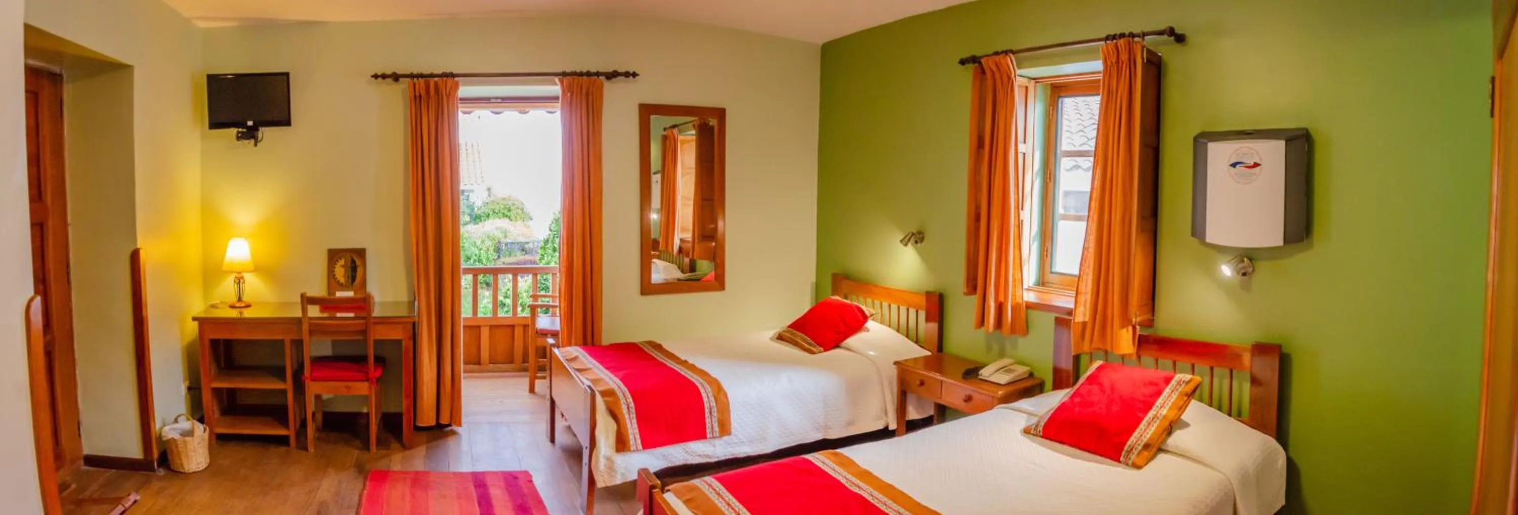 Bedroom in Eco-Hotel Pension Alemana